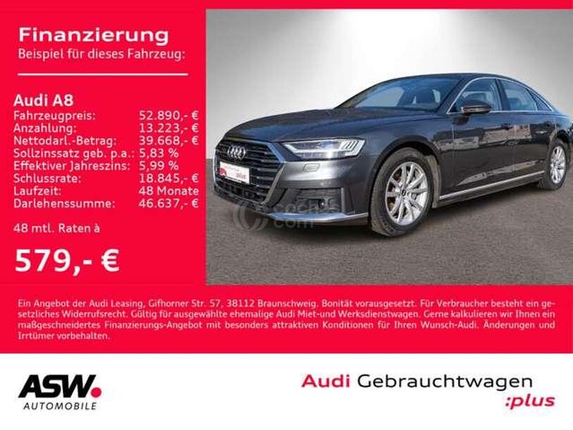 Foto del AUDI A8 50 TDI quattro tiptronic 9.75