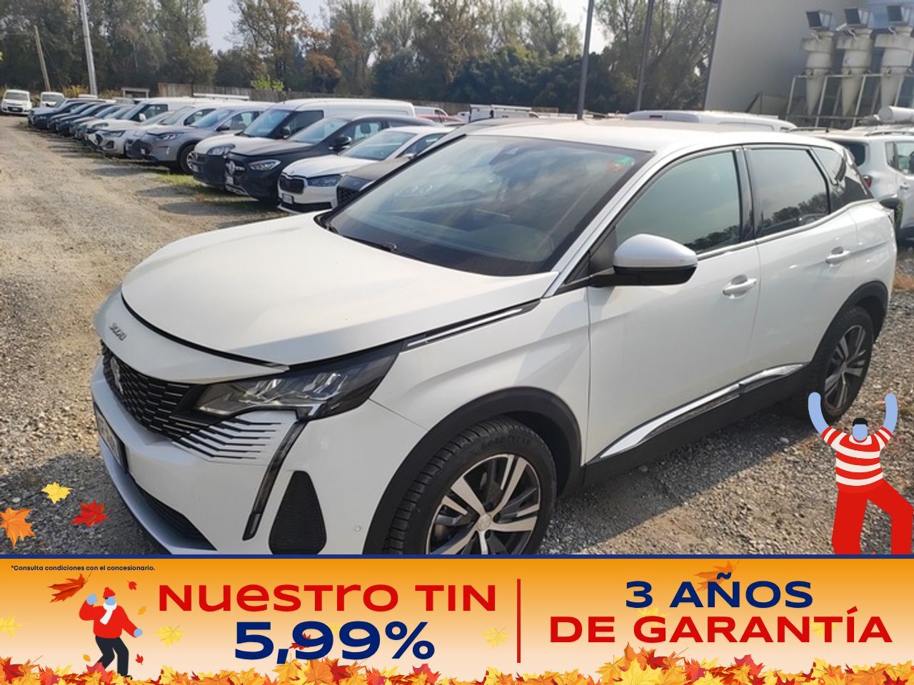 PEUGEOT 3008 (1.5 BlueHDi 96kW (130CV) S&S Allure EAT8) en Madrid