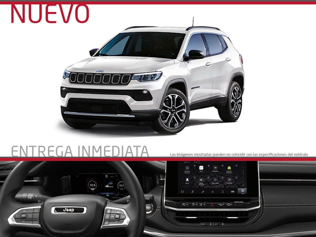 JEEP Compass (4Xe 1.3 PHEV 240HP North Star AT AWD) en Barcelona