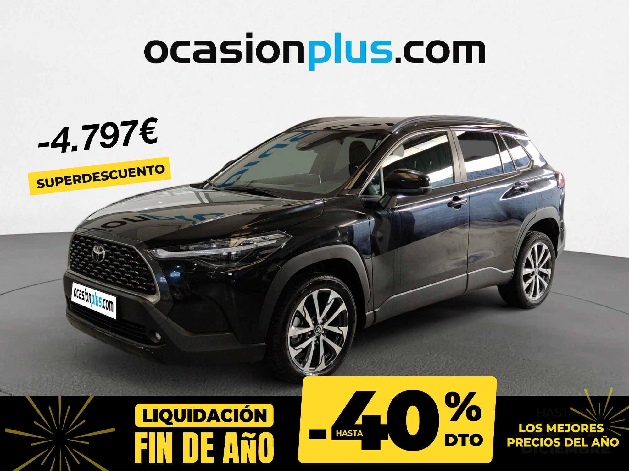 TOYOTA Corolla Cross (1.8 Híbrido Style Auto 103 kW (140 CV)) en Madrid