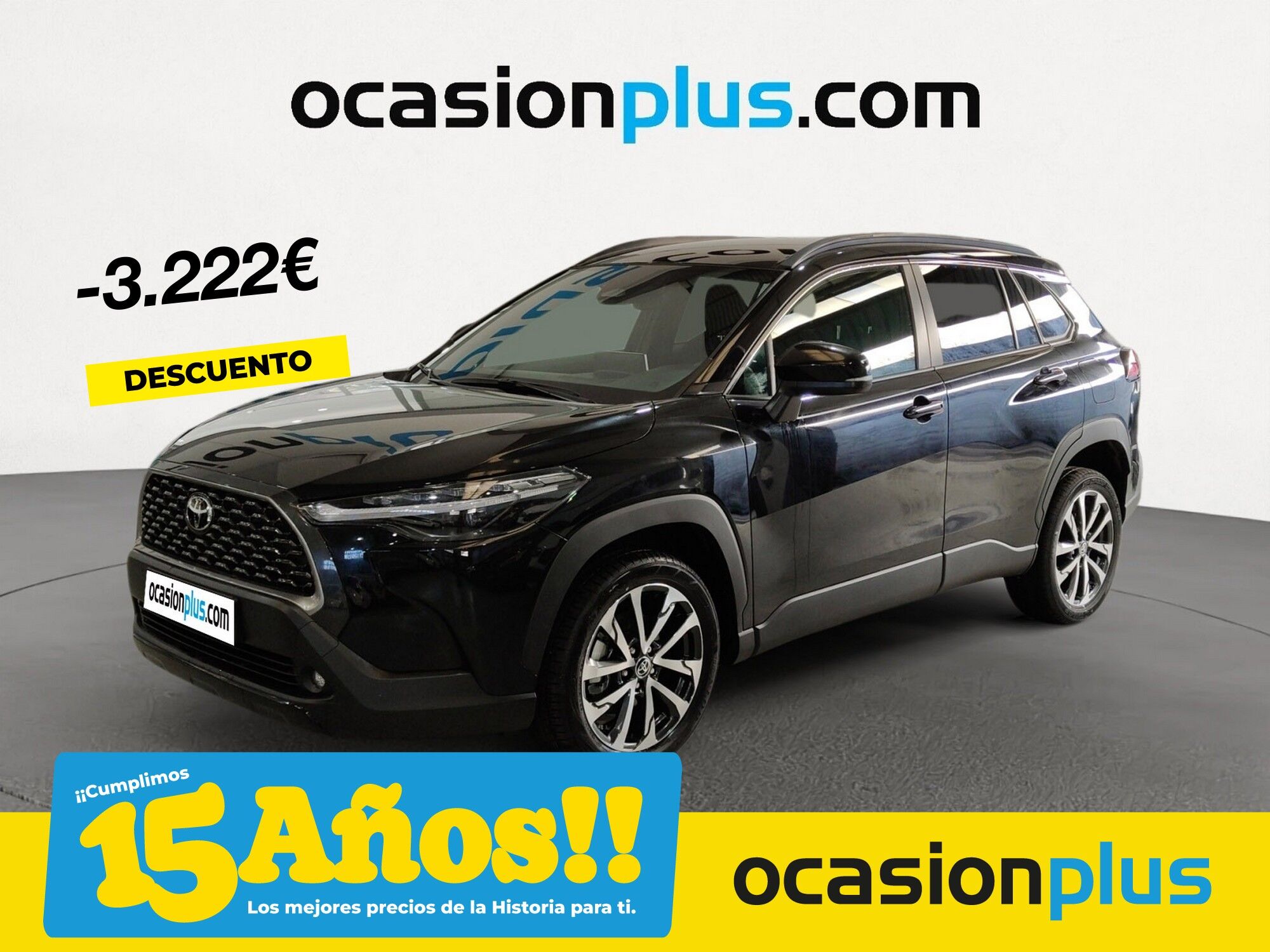 TOYOTA Corolla Cross (1.8 Híbrido Style Auto 103 kW (140 CV)) en Madrid
