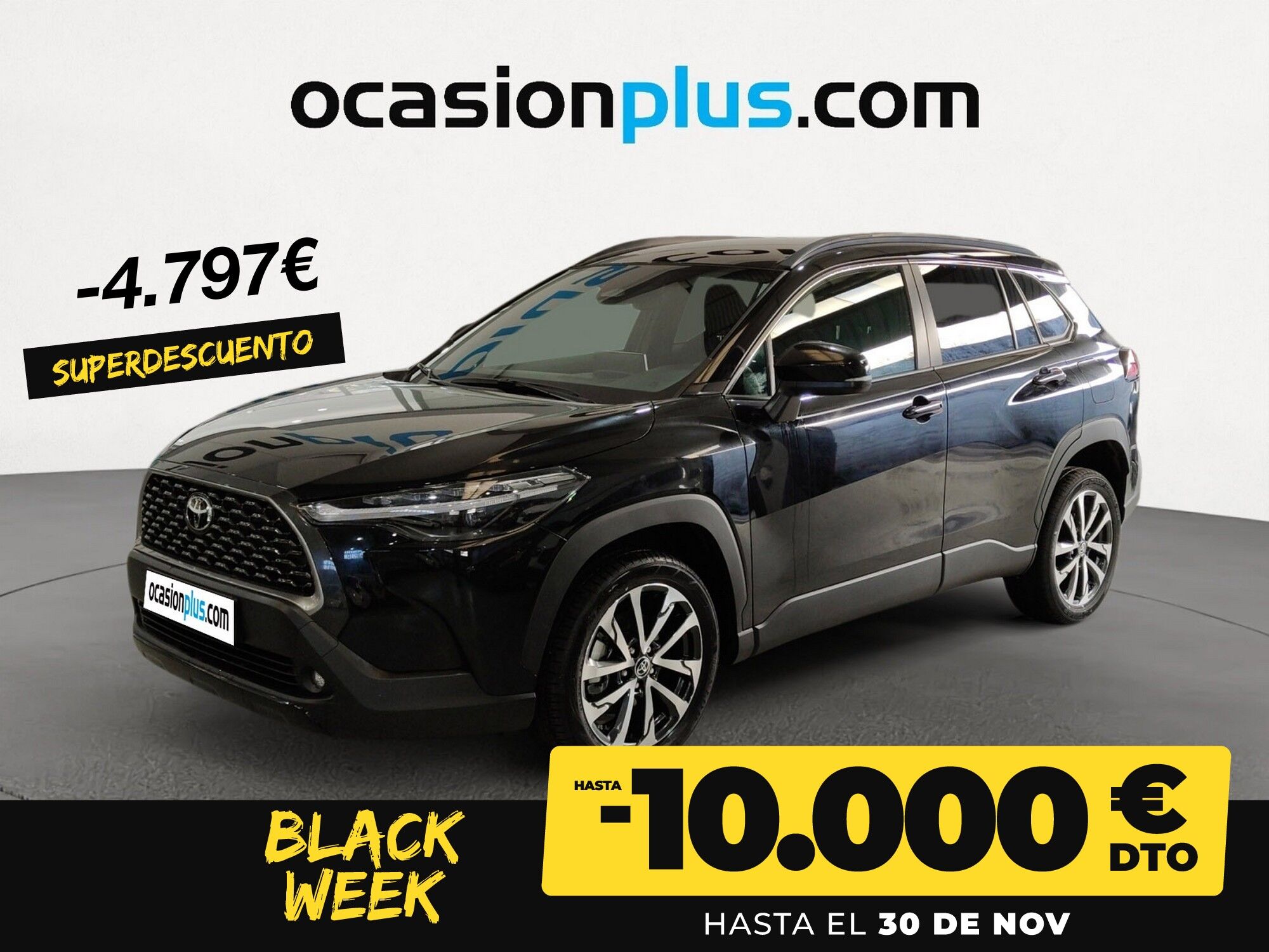 TOYOTA Corolla Cross (1.8 Híbrido Style Auto 103 kW (140 CV)) en Madrid