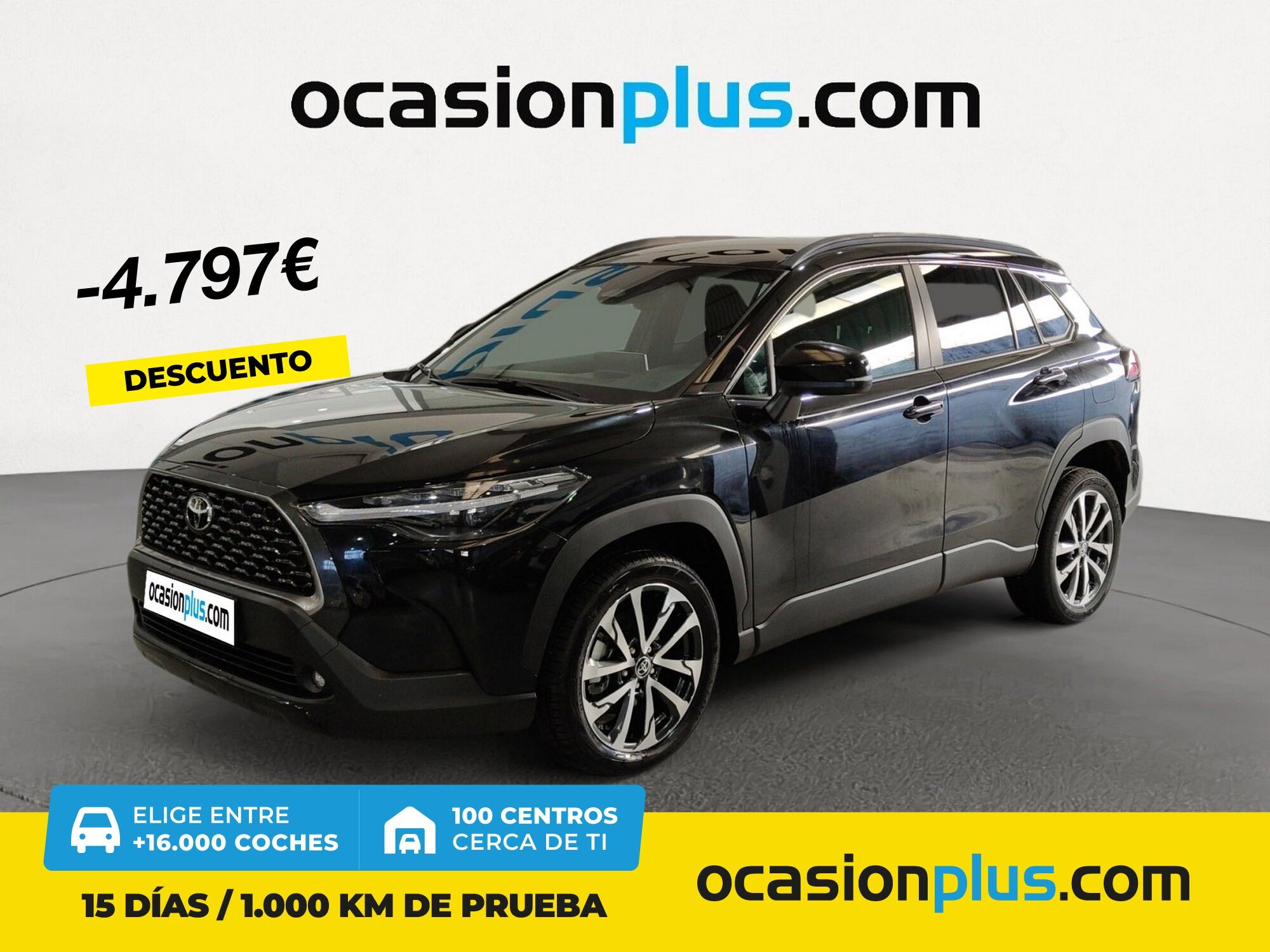 TOYOTA Corolla Cross (1.8 Híbrido Style Auto 103 kW (140 CV)) en Madrid