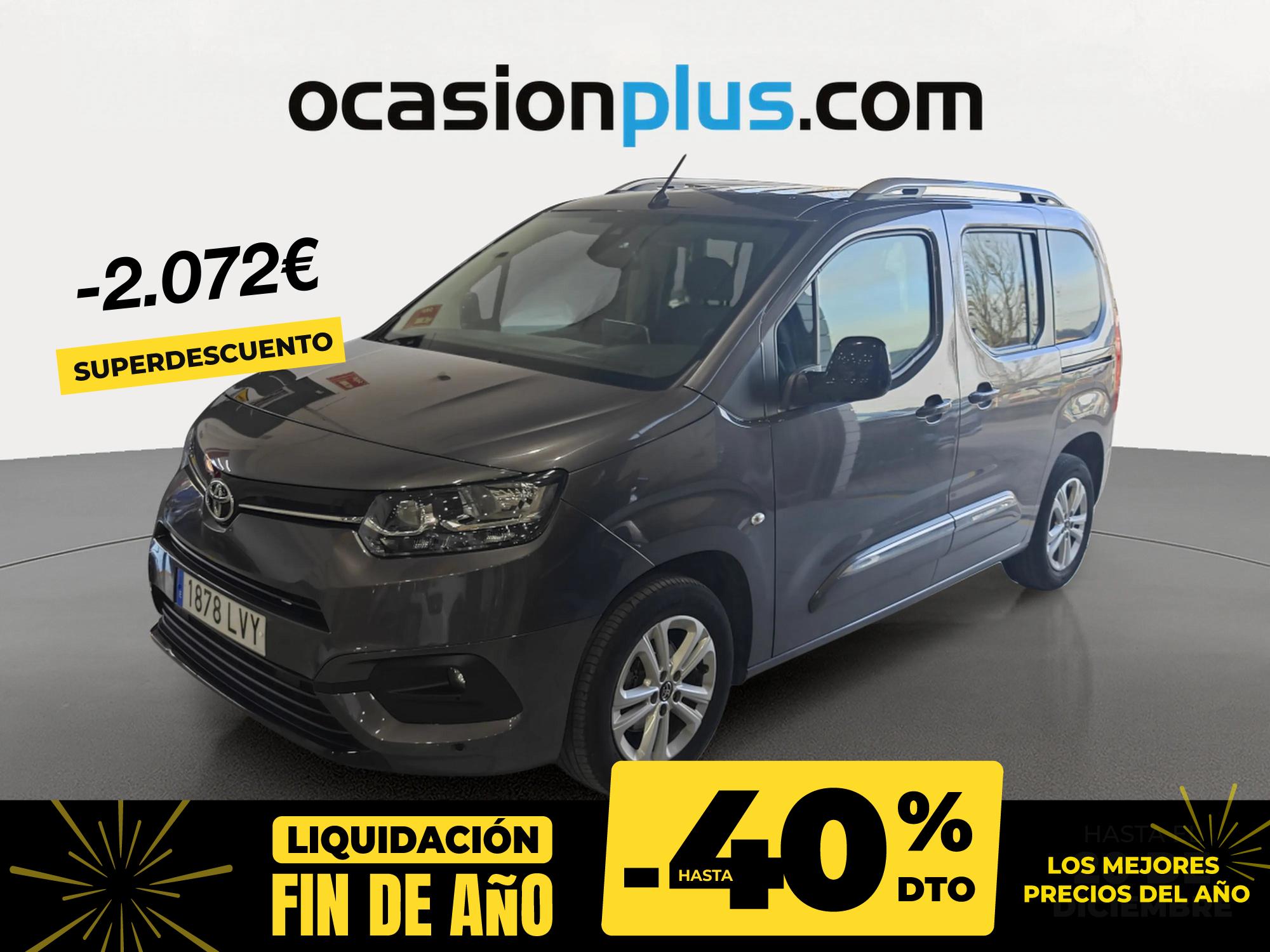 TOYOTA Proace City Verso (1.2 Family Active L1 81 kW (110 CV)) en Madrid