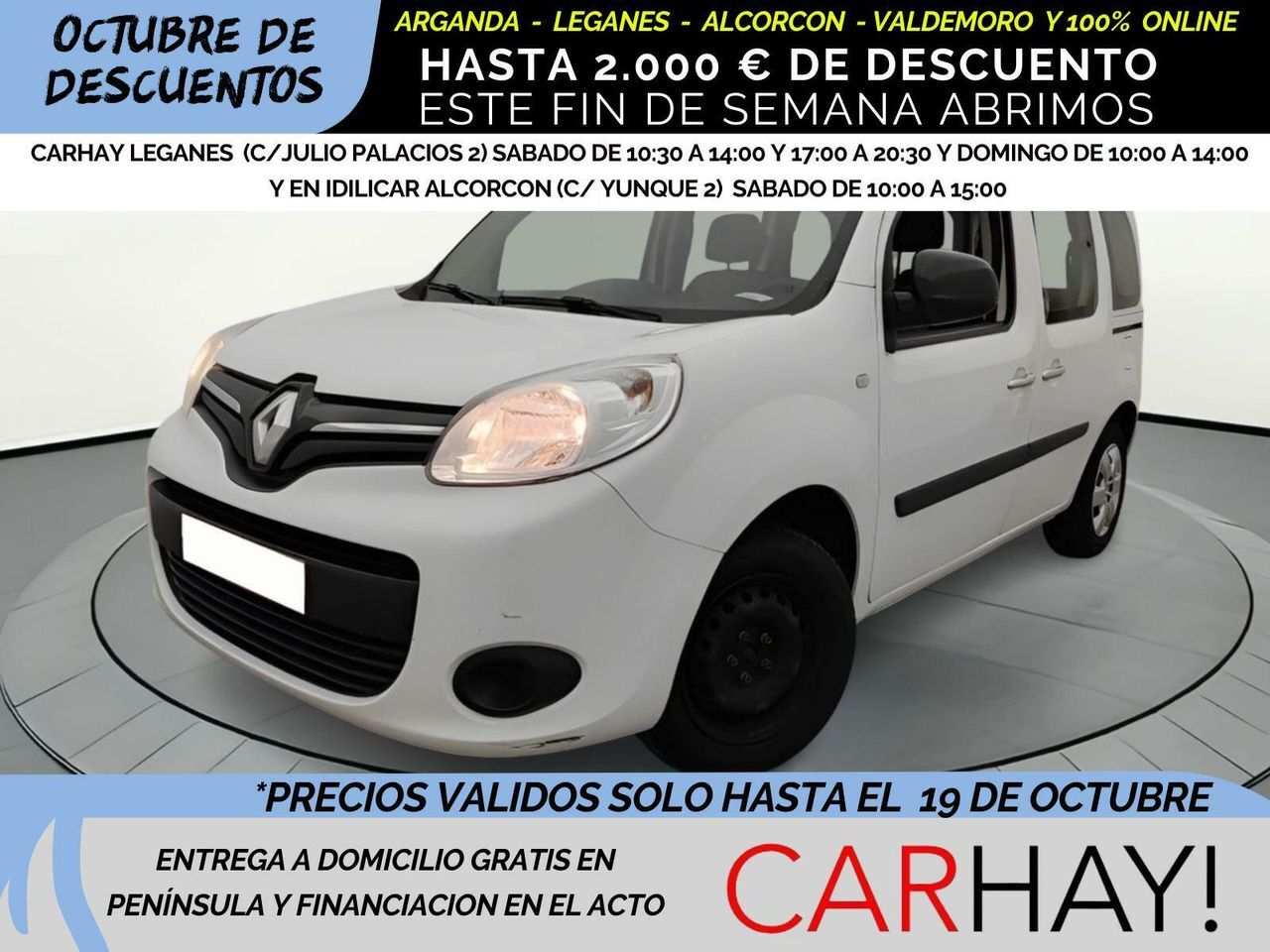 RENAULT Kangoo (ENERGY DCI 75 ZEN 5D) en Madrid