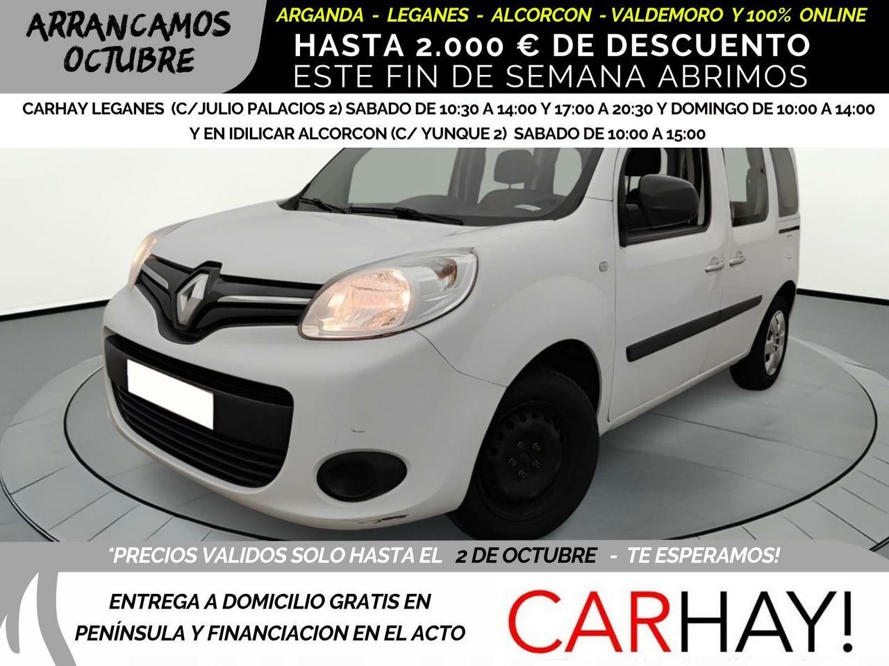 RENAULT Kangoo (ENERGY DCI 75 ZEN 5D) en Madrid