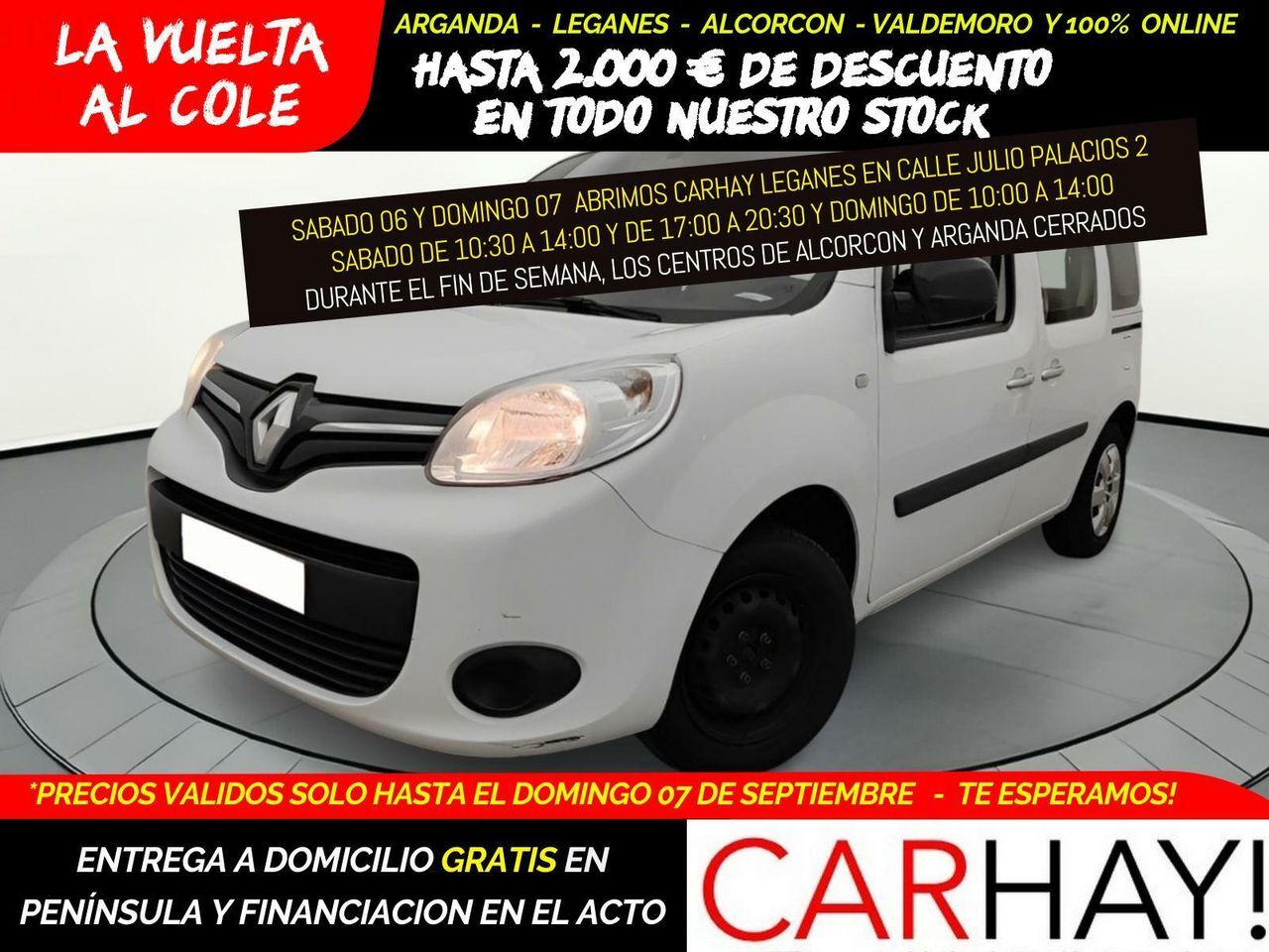 RENAULT Kangoo (ENERGY DCI 75 ZEN 5D) en Madrid