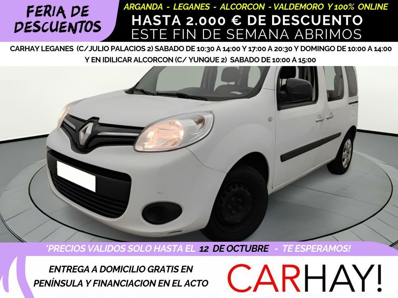 RENAULT Kangoo (ENERGY DCI 75 ZEN 5D) en Madrid