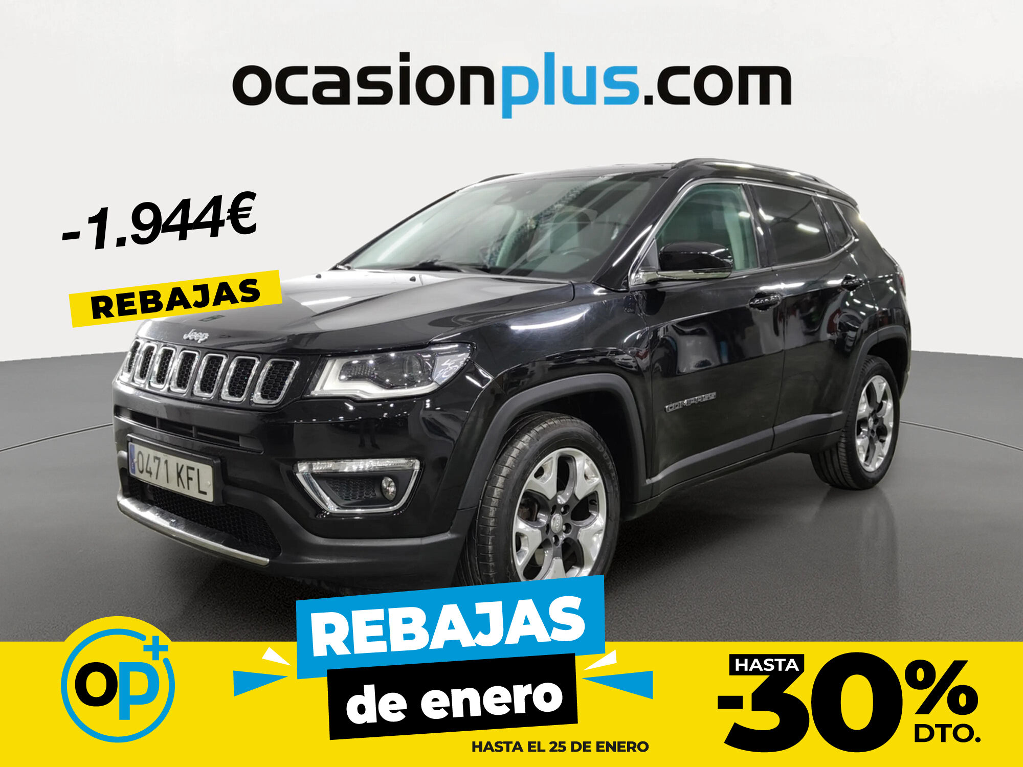 JEEP Compass (1.6 Multijet Limited 4x2 88 kW (120 CV)) en Madrid