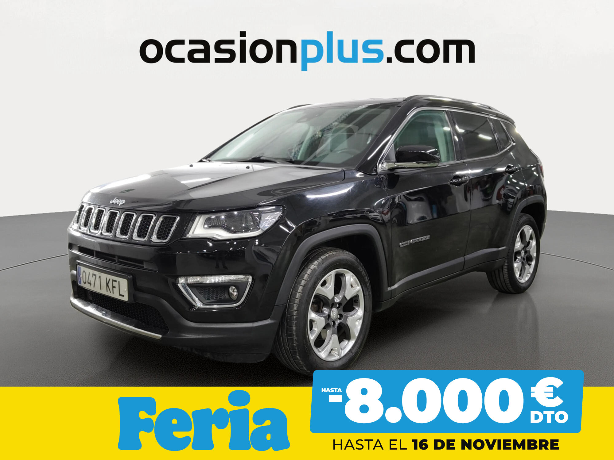 JEEP Compass (1.6 Multijet Limited 4x2 88 kW (120 CV)) en Madrid