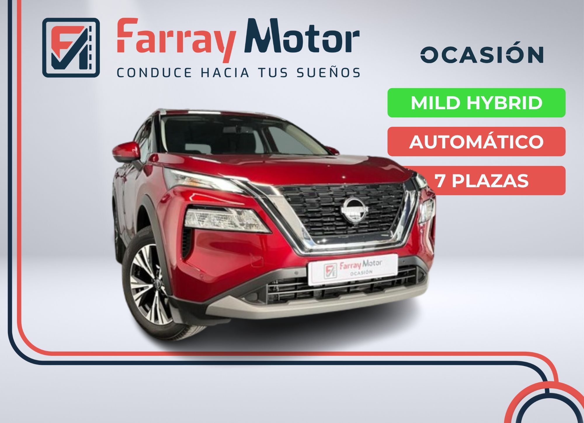 NISSAN X-Trail (1.5 VC Turbo MHEV N-Connecta XTronic 4x2 7pl.) en Tenerife