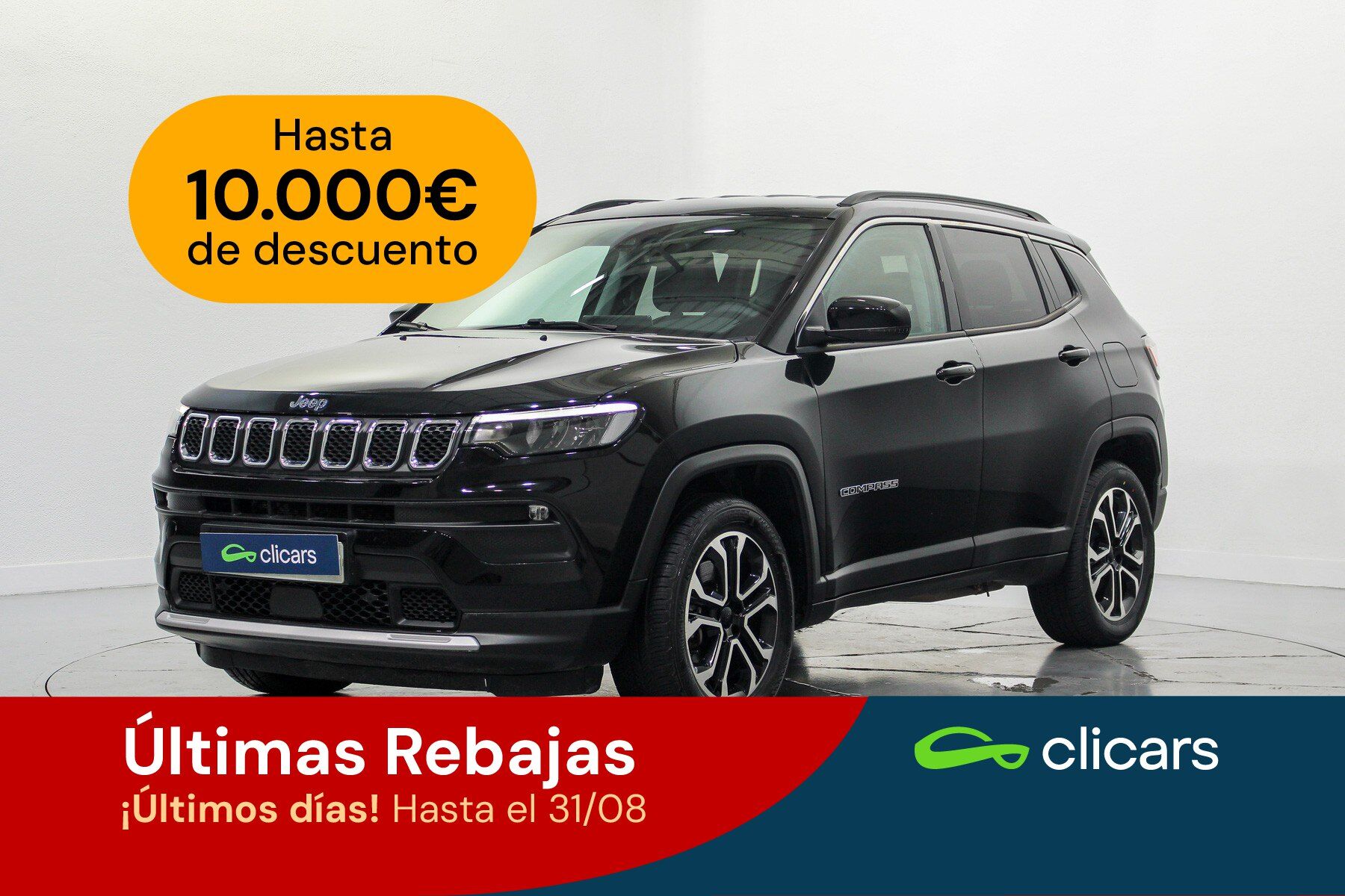 JEEP Compass (Compass 1.3 PHEV Longitude 4x4 Aut. 190) en Madrid