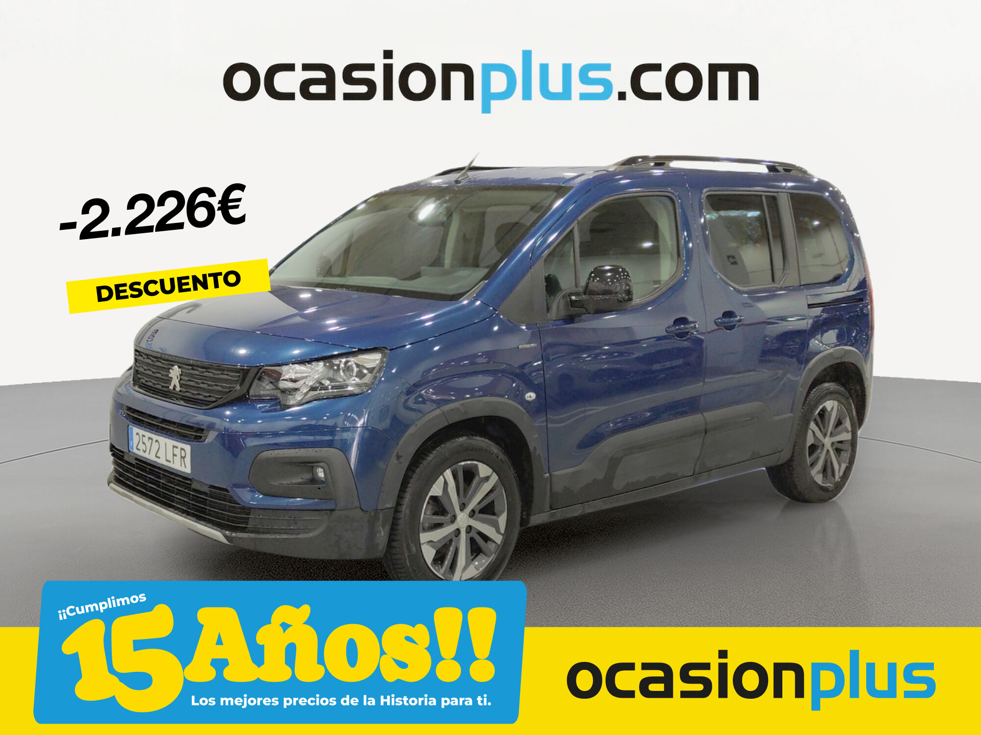 PEUGEOT Rifter (BlueHDi 130 GT Line Standard EAT8 96 kW (130 CV)) en Madrid