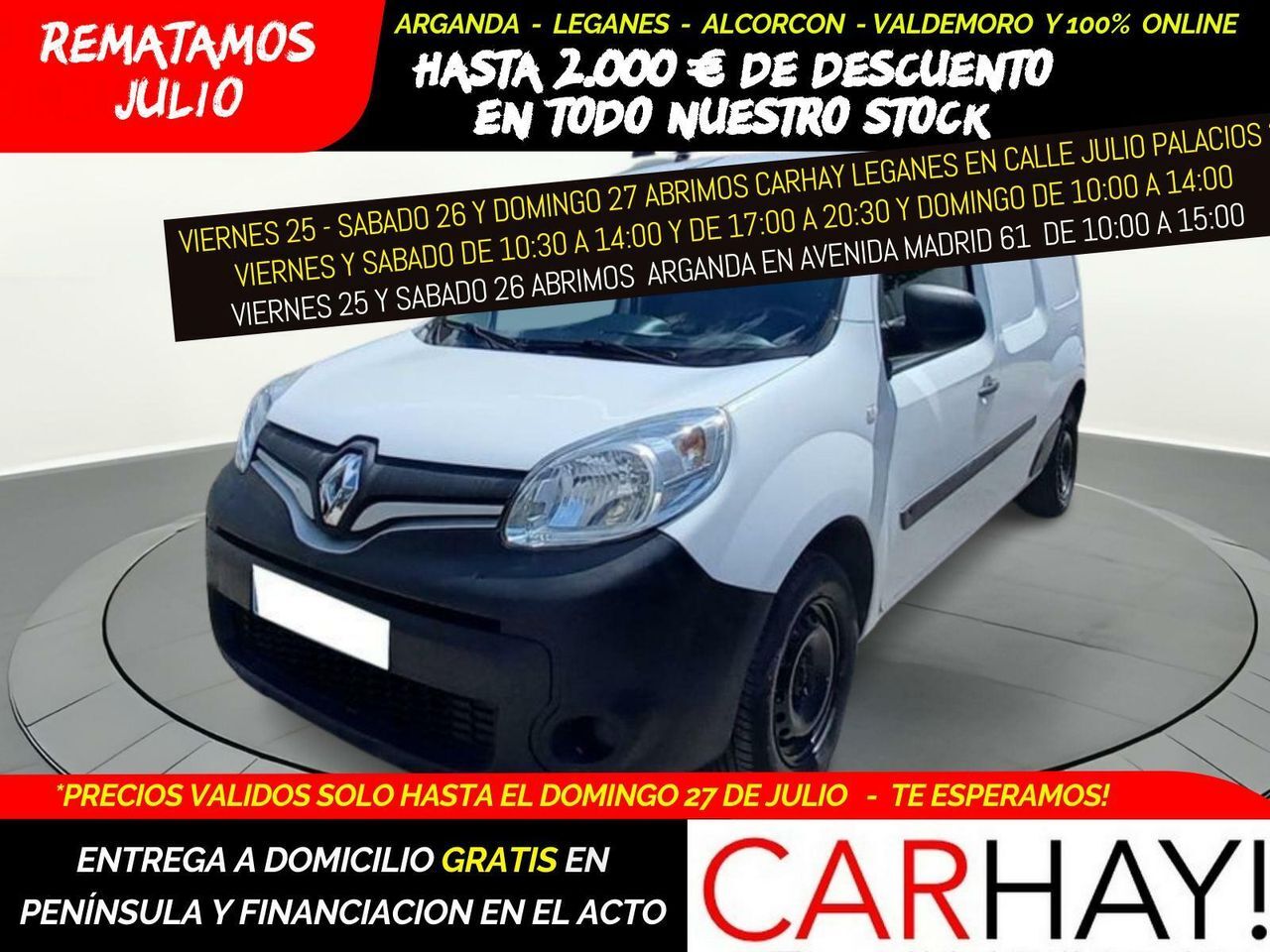 RENAULT Kangoo (1.5 DCI 90 PROFESIONAL MAXI 2 E6) en Madrid