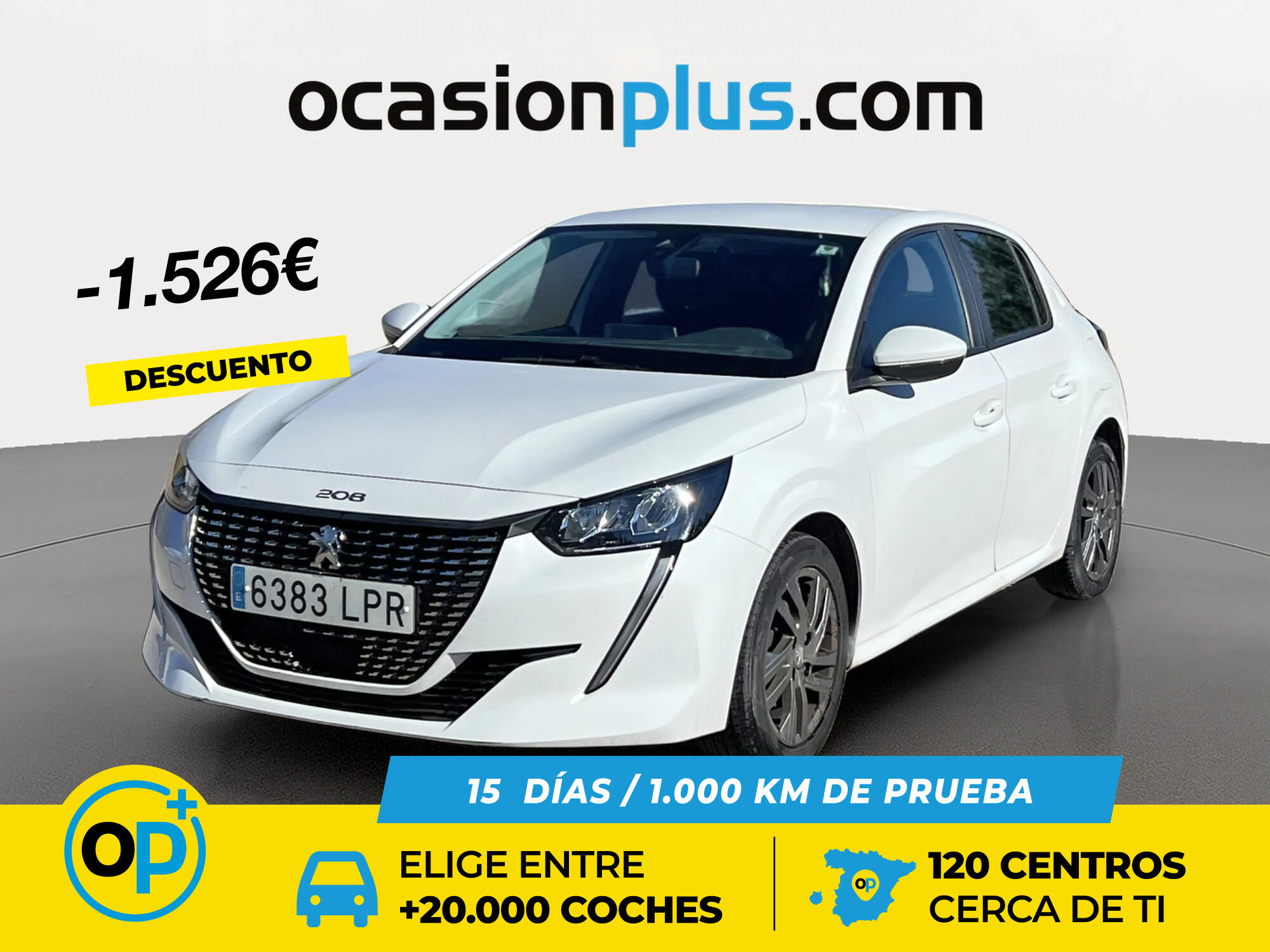 PEUGEOT 208 (PureTech 75 S&S Active Pack 55 kW (75 CV)) en Madrid