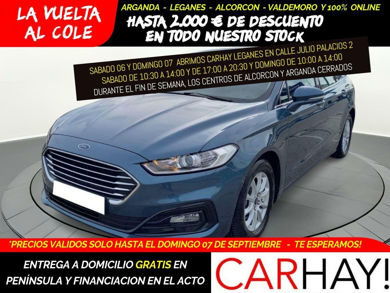 FORD Mondeo (2.0 TDCi 110kW PowerShift Trend) en Madrid
