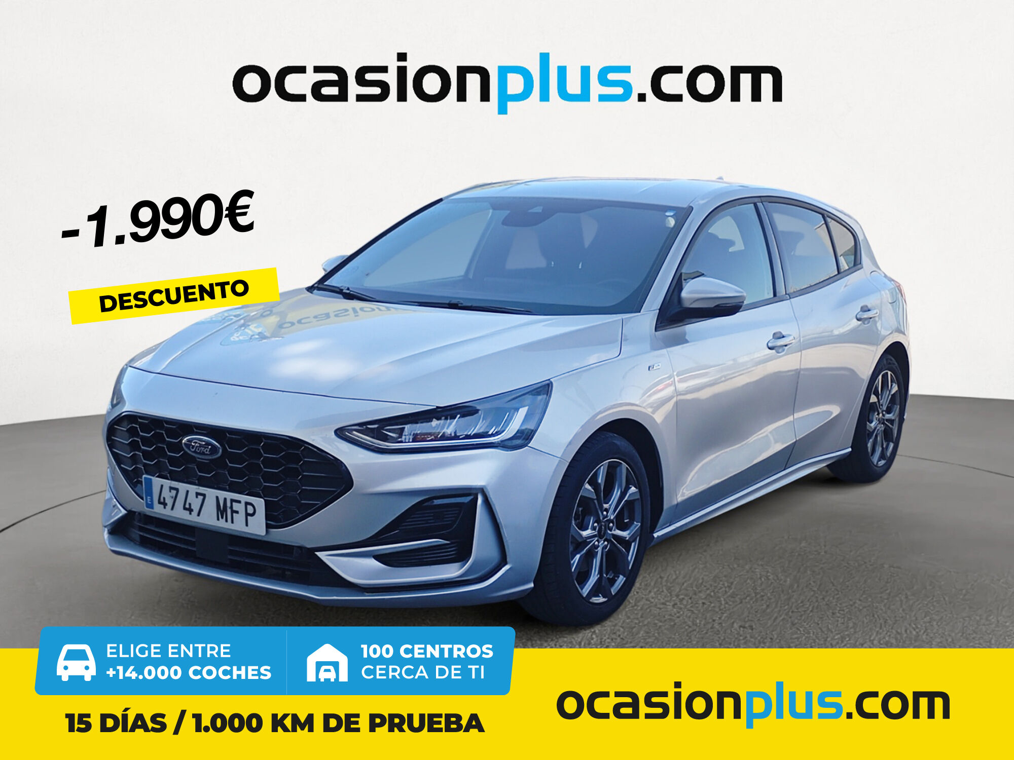 FORD Focus (1.0 Ecoboost MHEV ST-Line 114 kW (155 CV)) en Madrid