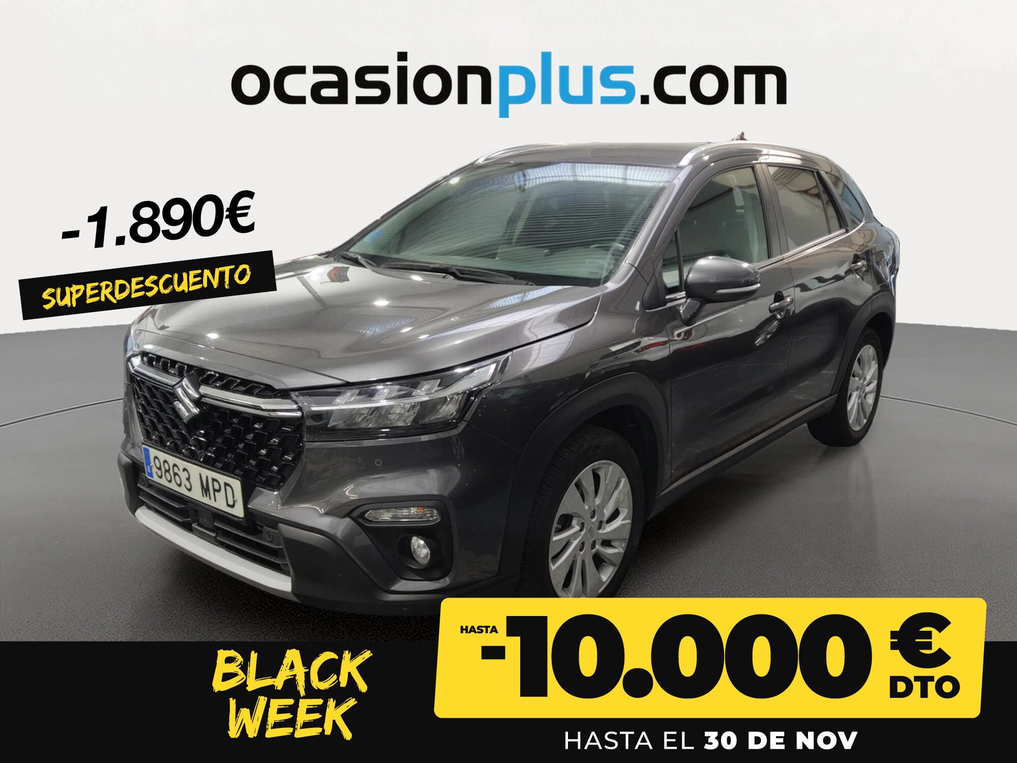 SUZUKI S-Cross (1.4T Mild Hybrid S2 4WD 95 kW (129 CV)) en Madrid