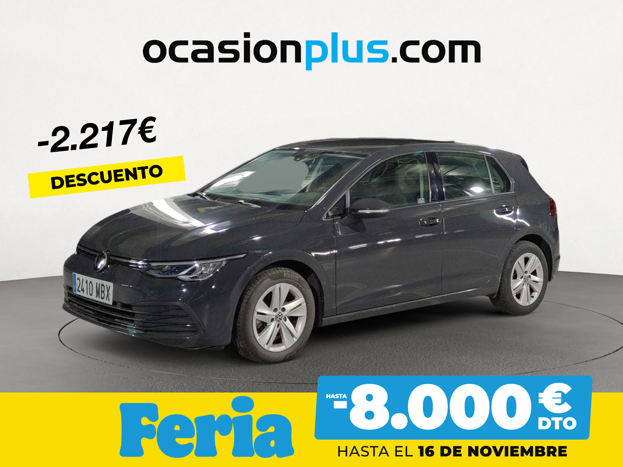 VOLKSWAGEN Golf (Life 1.5 eTSI 110 kW (150 CV) DSG) en Madrid