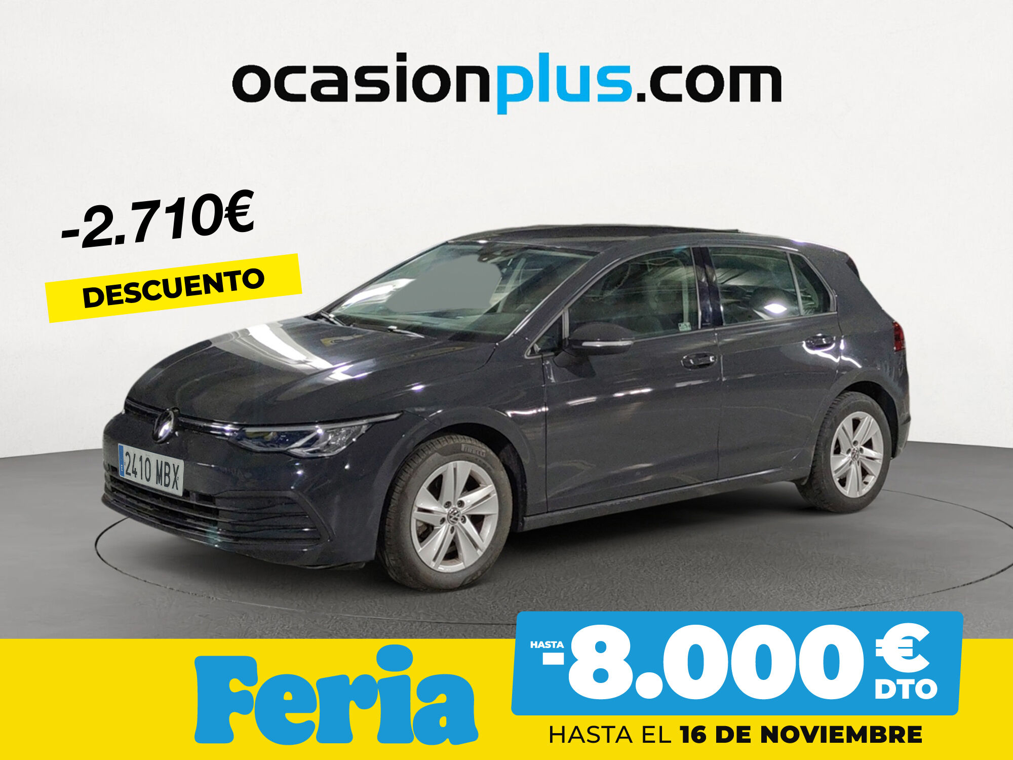 VOLKSWAGEN Golf (Life 1.5 eTSI 110 kW (150 CV) DSG) en Madrid