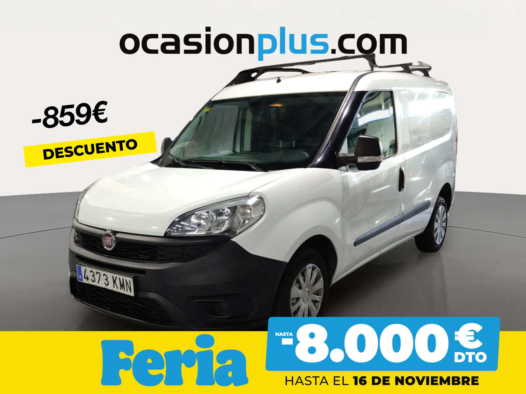 FIAT Dobló (1.3 Multijet Base 70 kW (95 CV)) en Madrid