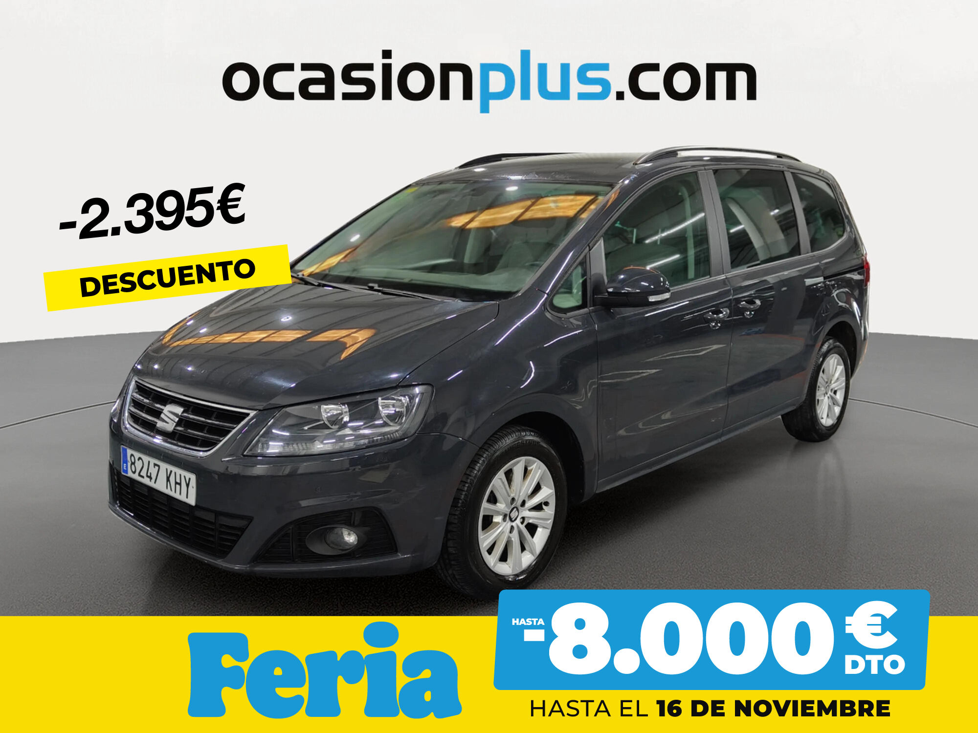 SEAT Alhambra (2.0 TDI S&S Reference Travel 110 kW (150 CV)) en Madrid