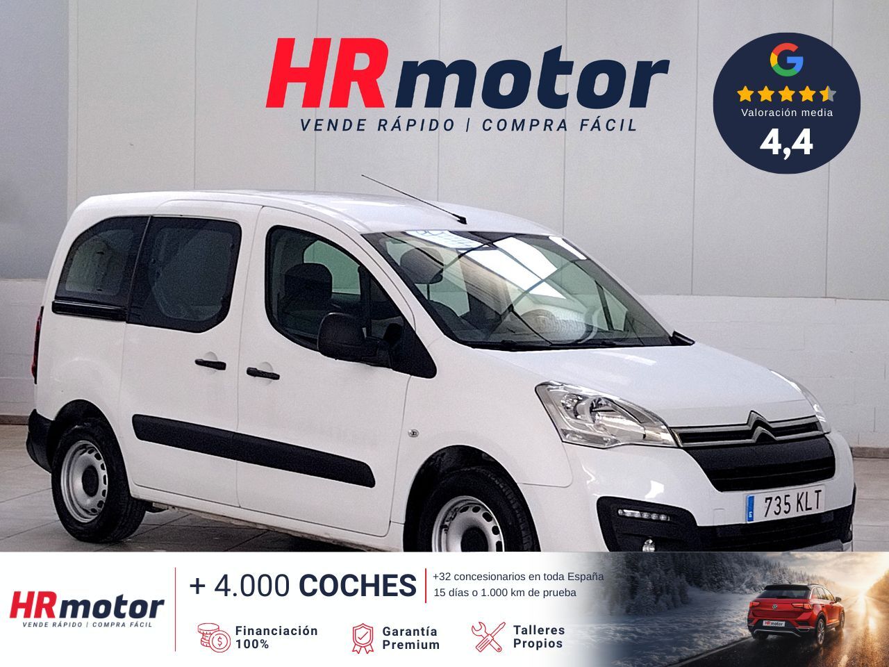 Foto del CITROEN Berlingo Furgón 1.6BlueHDi 100 Largo