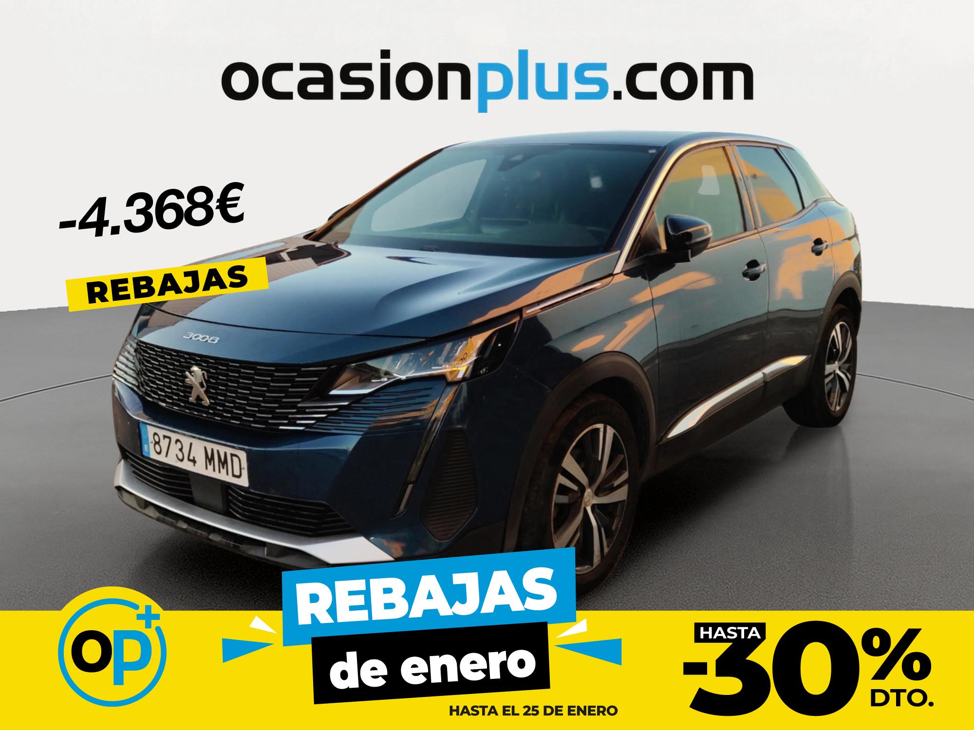 PEUGEOT 3008 (BlueHDi 130 S&S Allure Pack EAT8 96 kW (130 CV)) en Madrid