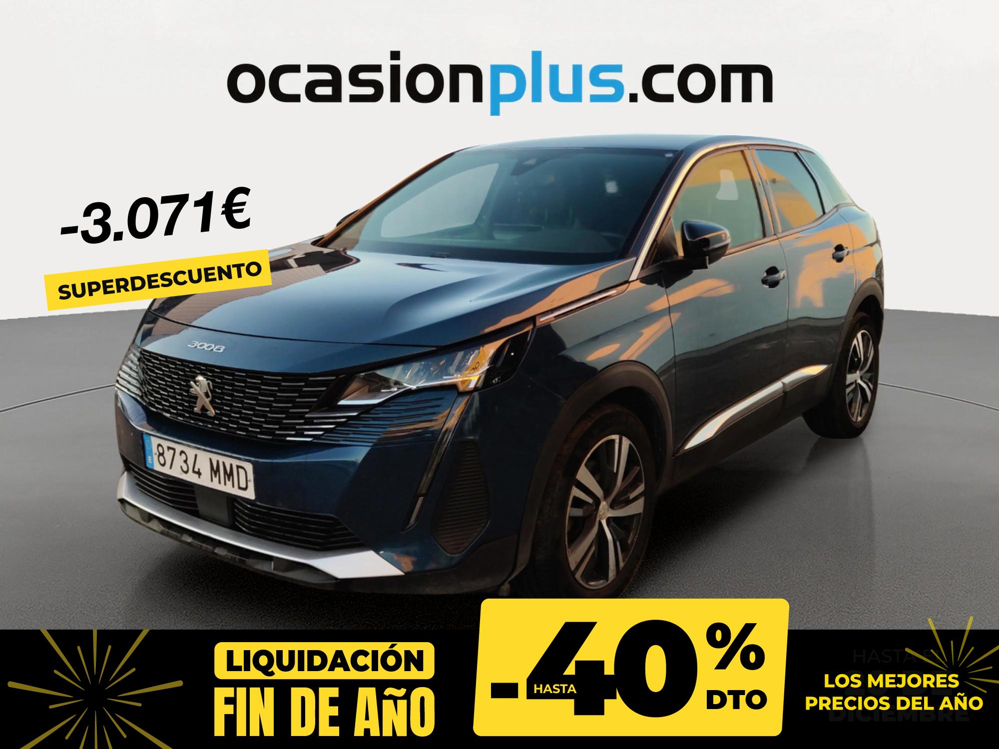 PEUGEOT 3008 (BlueHDi 130 S&S Allure Pack EAT8 96 kW (130 CV)) en Madrid