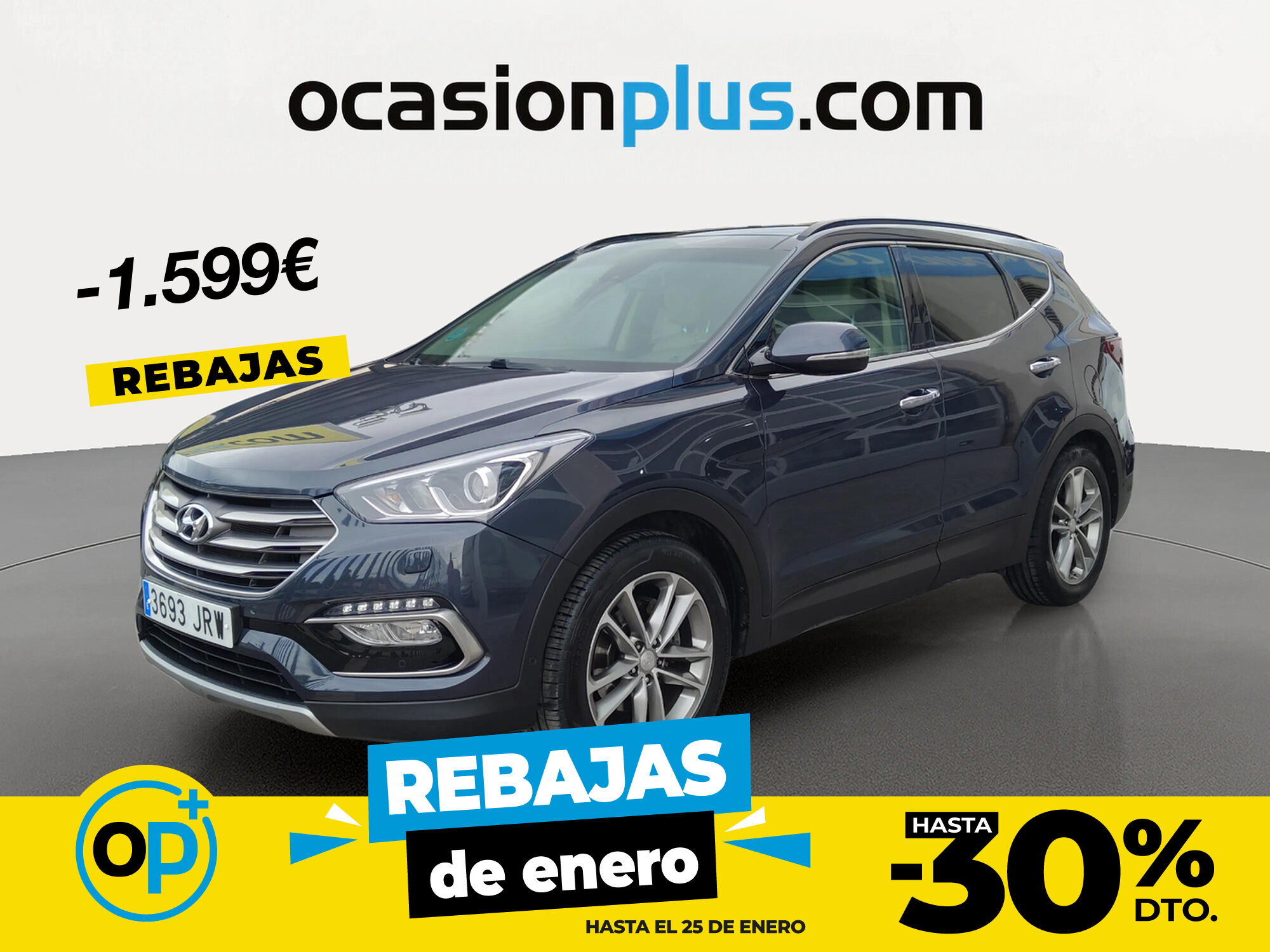 HYUNDAI Santa Fe (2.2 CRDI Style 4x4 Auto 147 kW (200 CV)) en Madrid