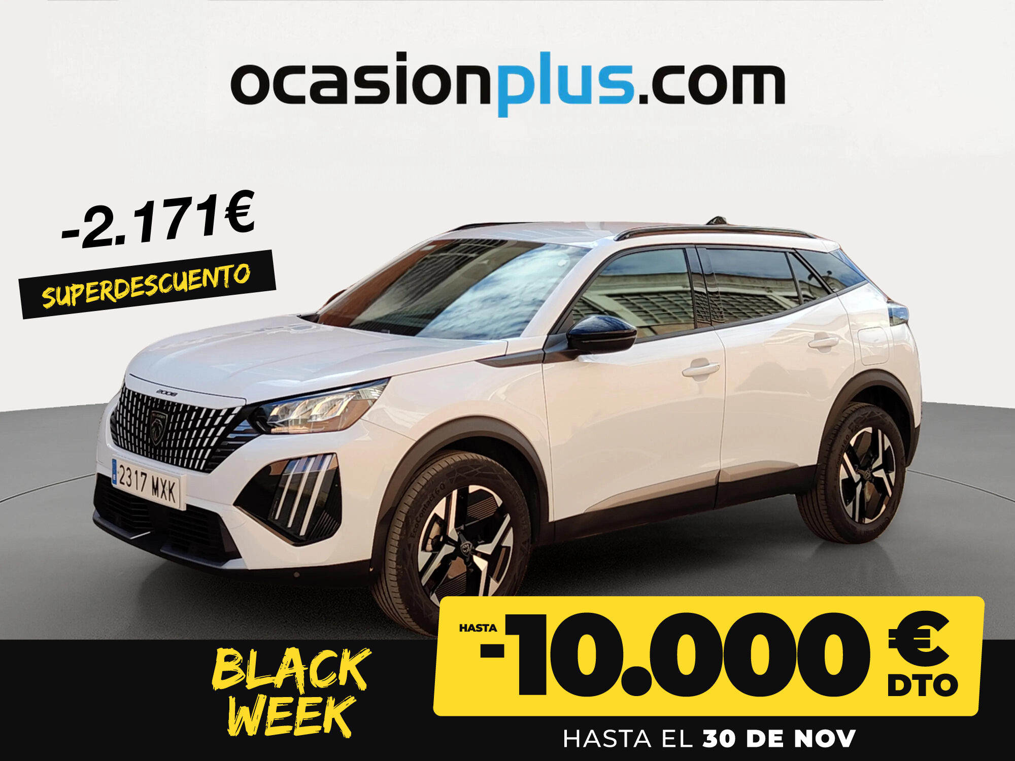 PEUGEOT 2008 (Allure Hybrid eDCS6 100 kW (136 CV)) en Madrid