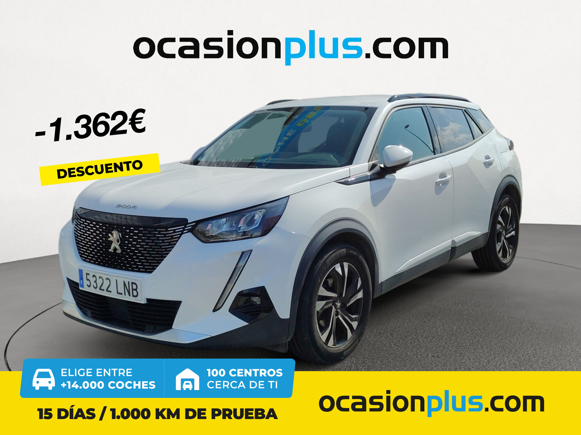 PEUGEOT 2008 (PureTech 100 S&S Allure Pack 75 kW (100 CV)) en Madrid
