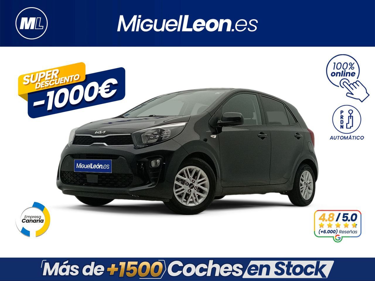 KIA Picanto (1.0 DPi 49kW (67CV) concept) en Palmas, Las