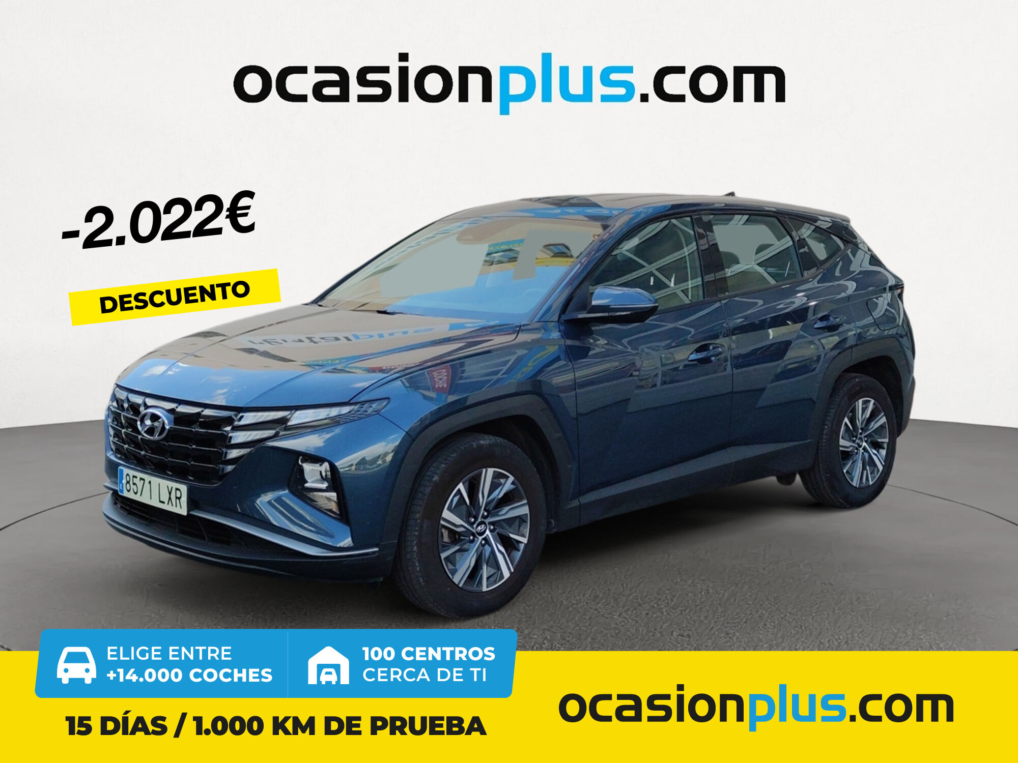 HYUNDAI Tucson (1.6 TGDI Klass 4x2 110 kW (150 CV)) en Madrid