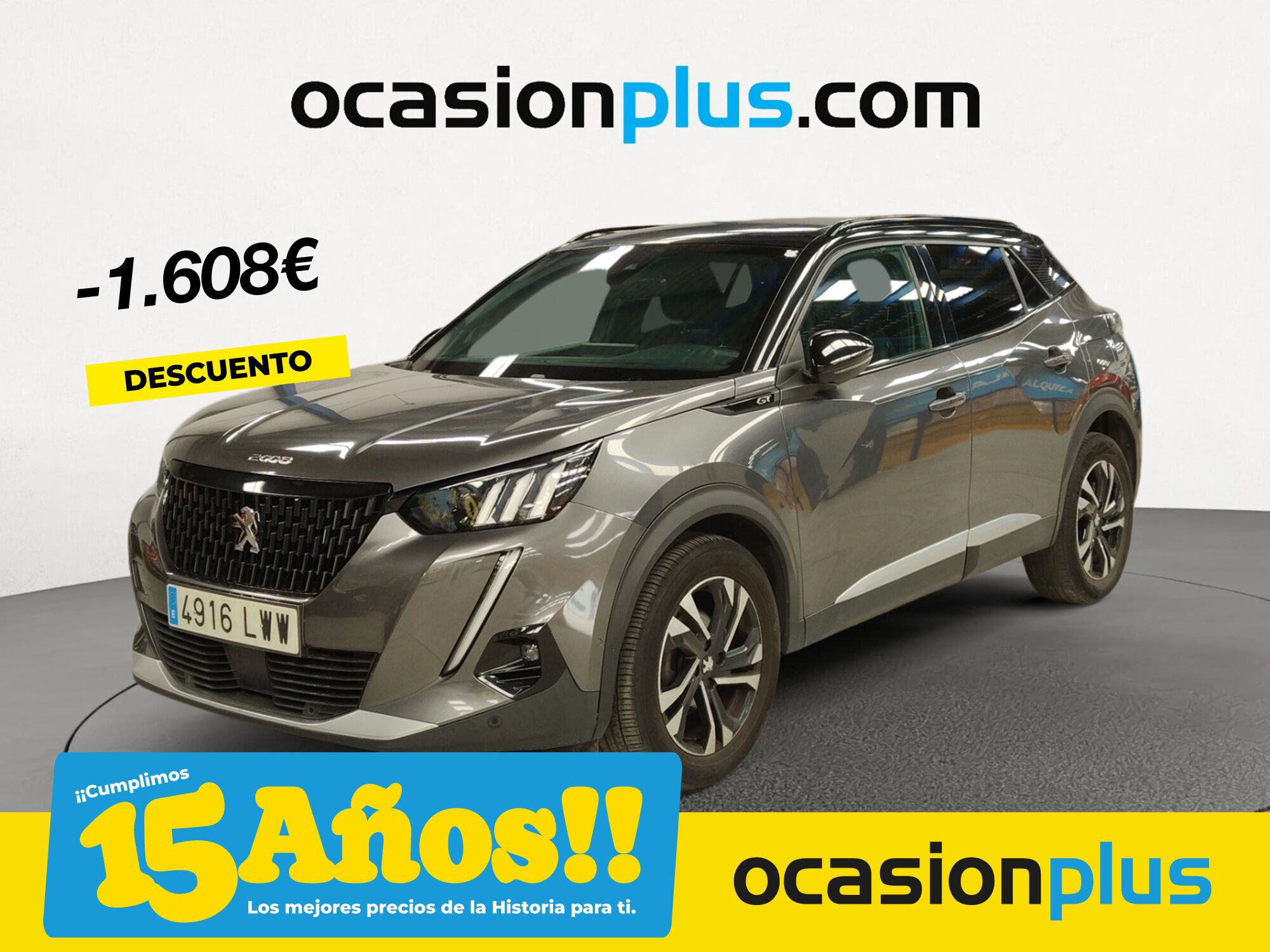 PEUGEOT 2008 (PureTech 130 S&S GT EAT8 96 kW (130 CV)) en Madrid