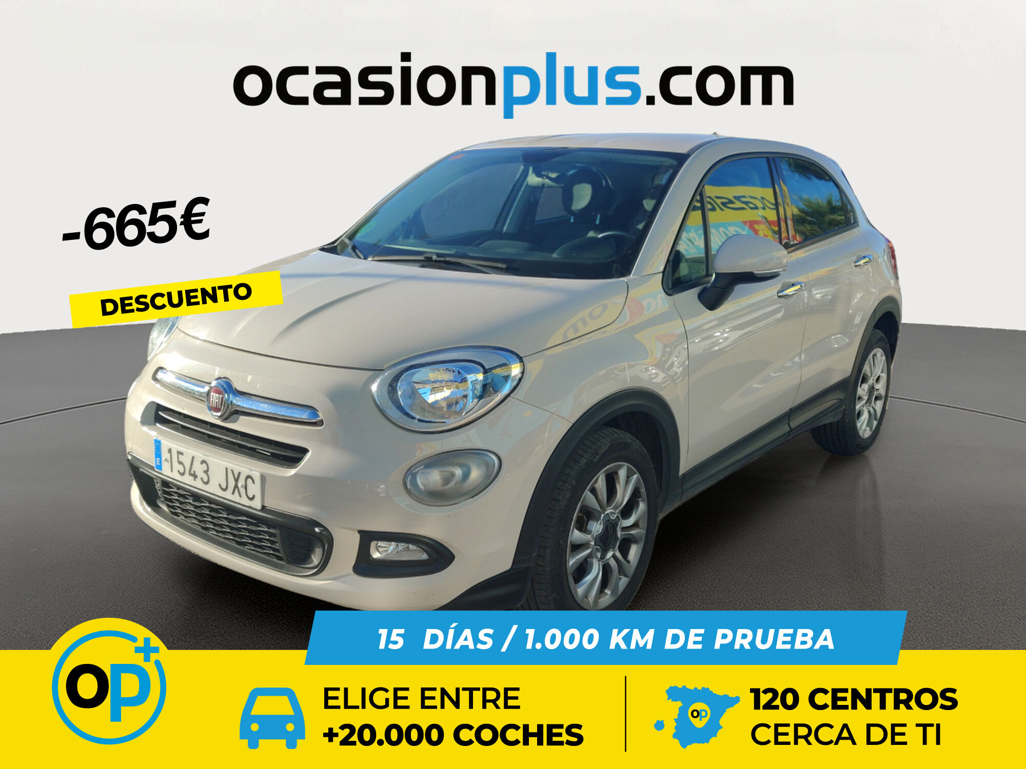 FIAT 500X (1.3 MultiJet Pop Star 4x2 70 kW (95 CV)) en Madrid