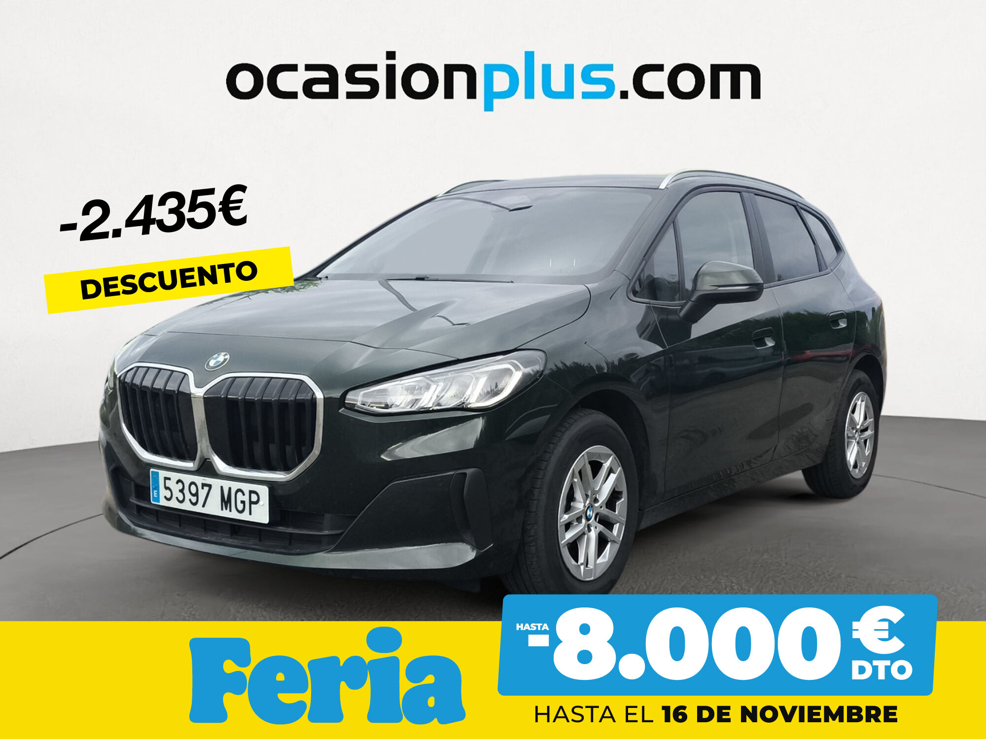 BMW Serie 2 (218d Active Tourer 110 kW (150 CV)) en Madrid