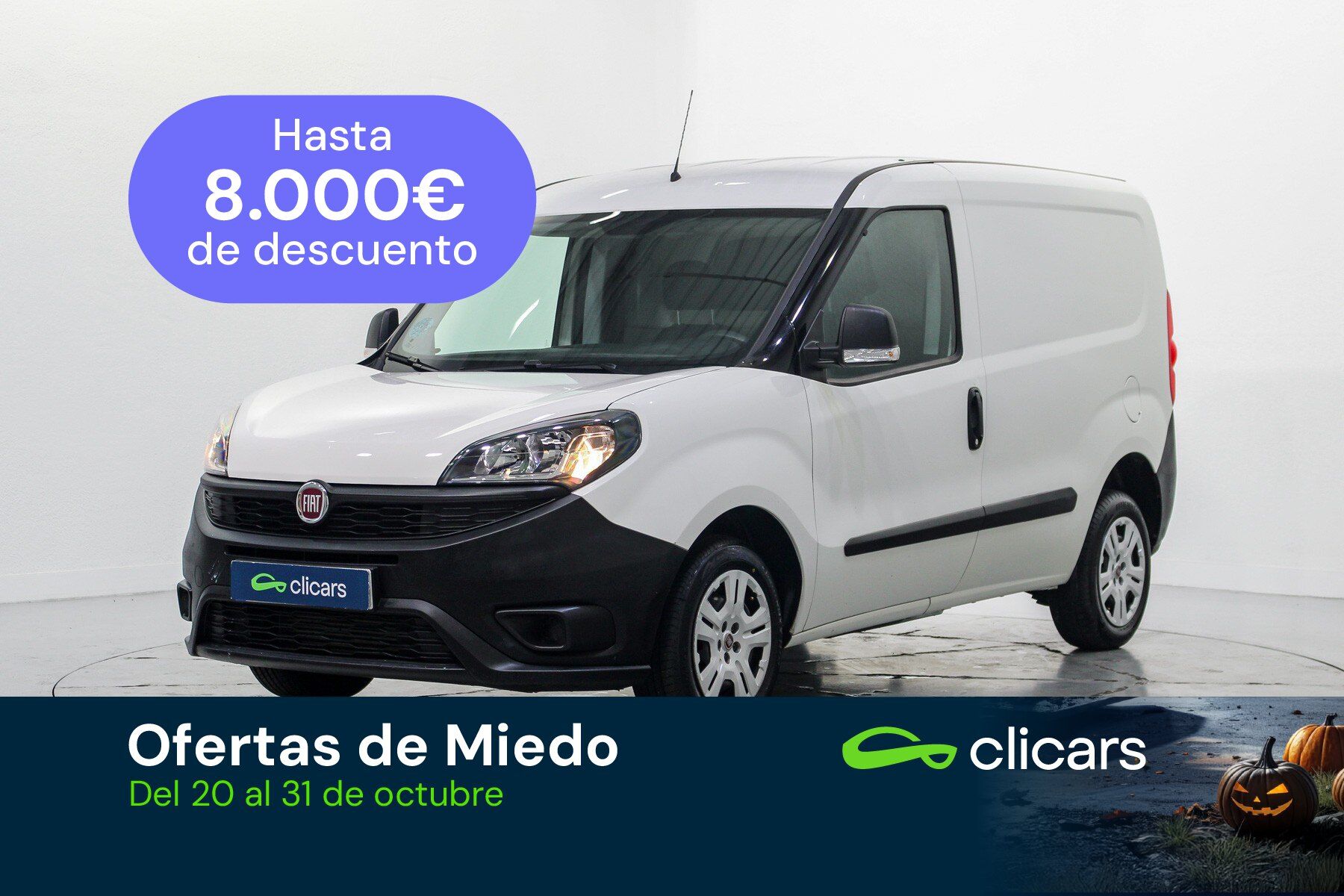 FIAT Dobló (Doblò Cargo 1.3Mjt SX 70kW) en Madrid