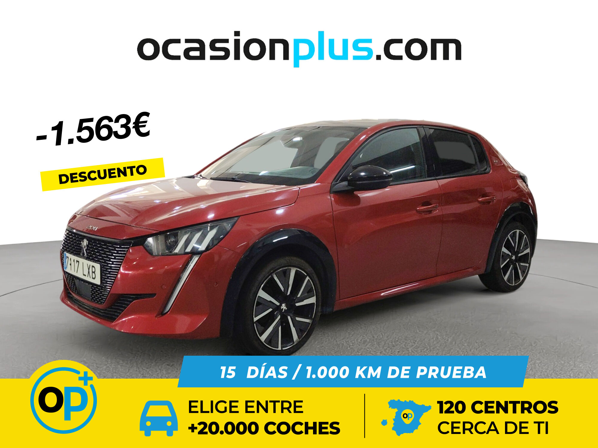PEUGEOT 208 (PureTech 100 GT 75 kW (100 CV)) en Palmas, Las