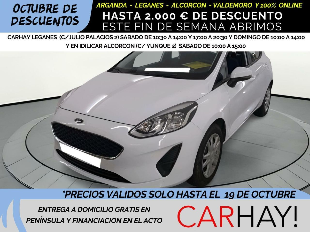 FORD Fiesta (1.1I 55KW TREND) en Madrid