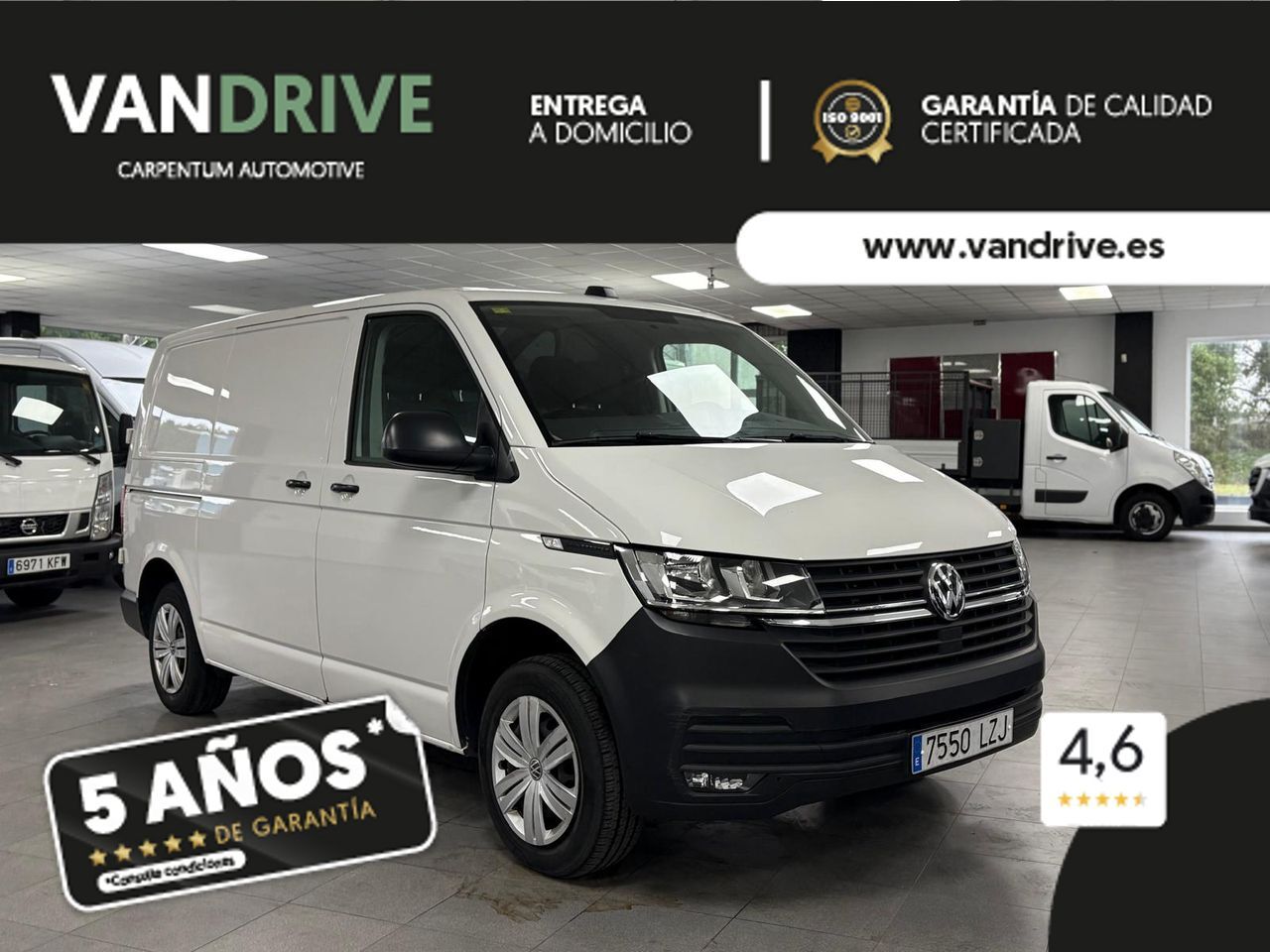 Foto del VOLKSWAGEN Transporter Furgón MRW 2.0TDI BMT 81kW