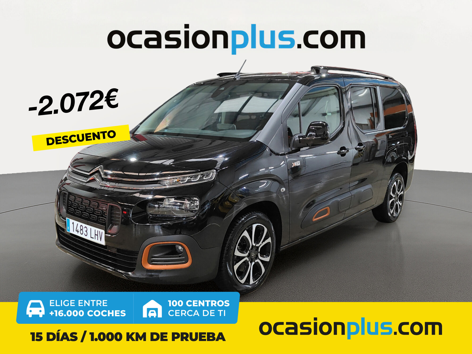 CITROEN Berlingo (BlueHDi 130 S&S Talla M Shine EAT8 96 kW (130 CV)) en Mad