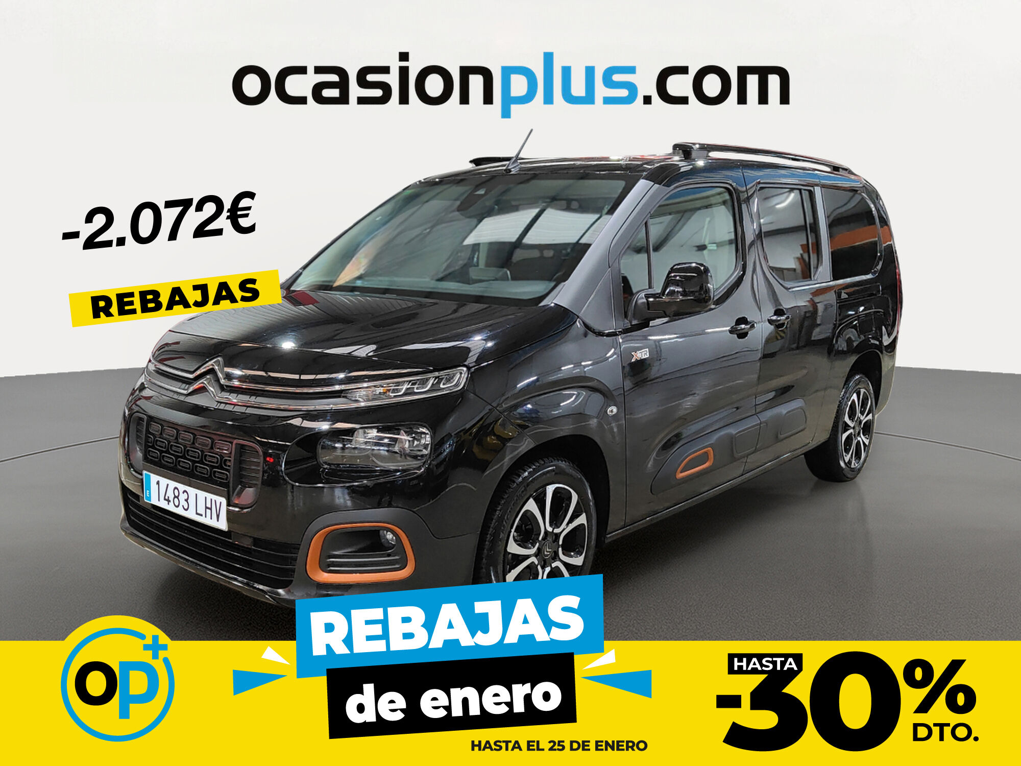 CITROEN Berlingo (BlueHDi 130 S&S Talla M Shine EAT8 96 kW (130 CV)) en Mad