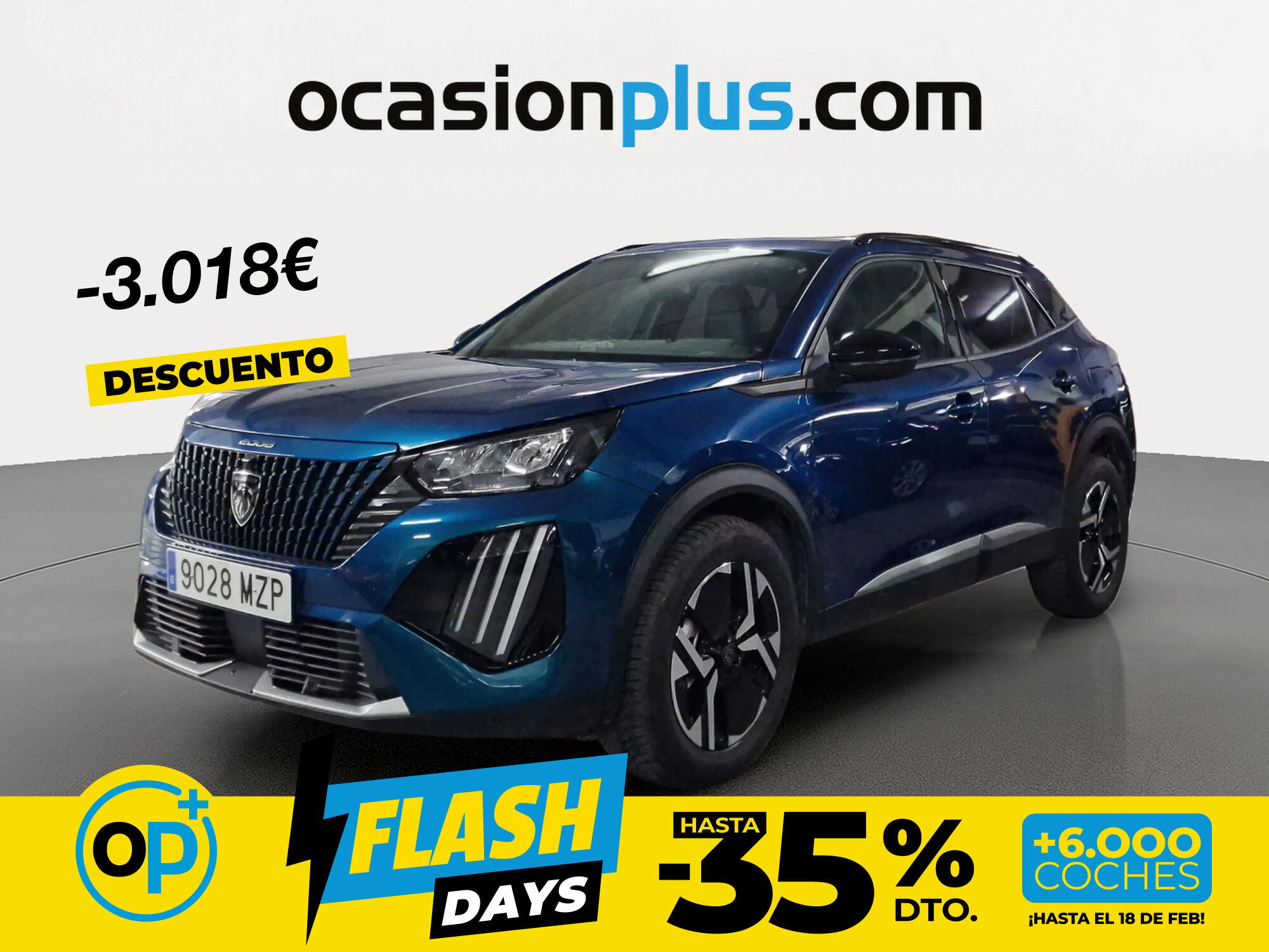 Foto del PEUGEOT 2008 Hybrid 136 Allure eDCS6