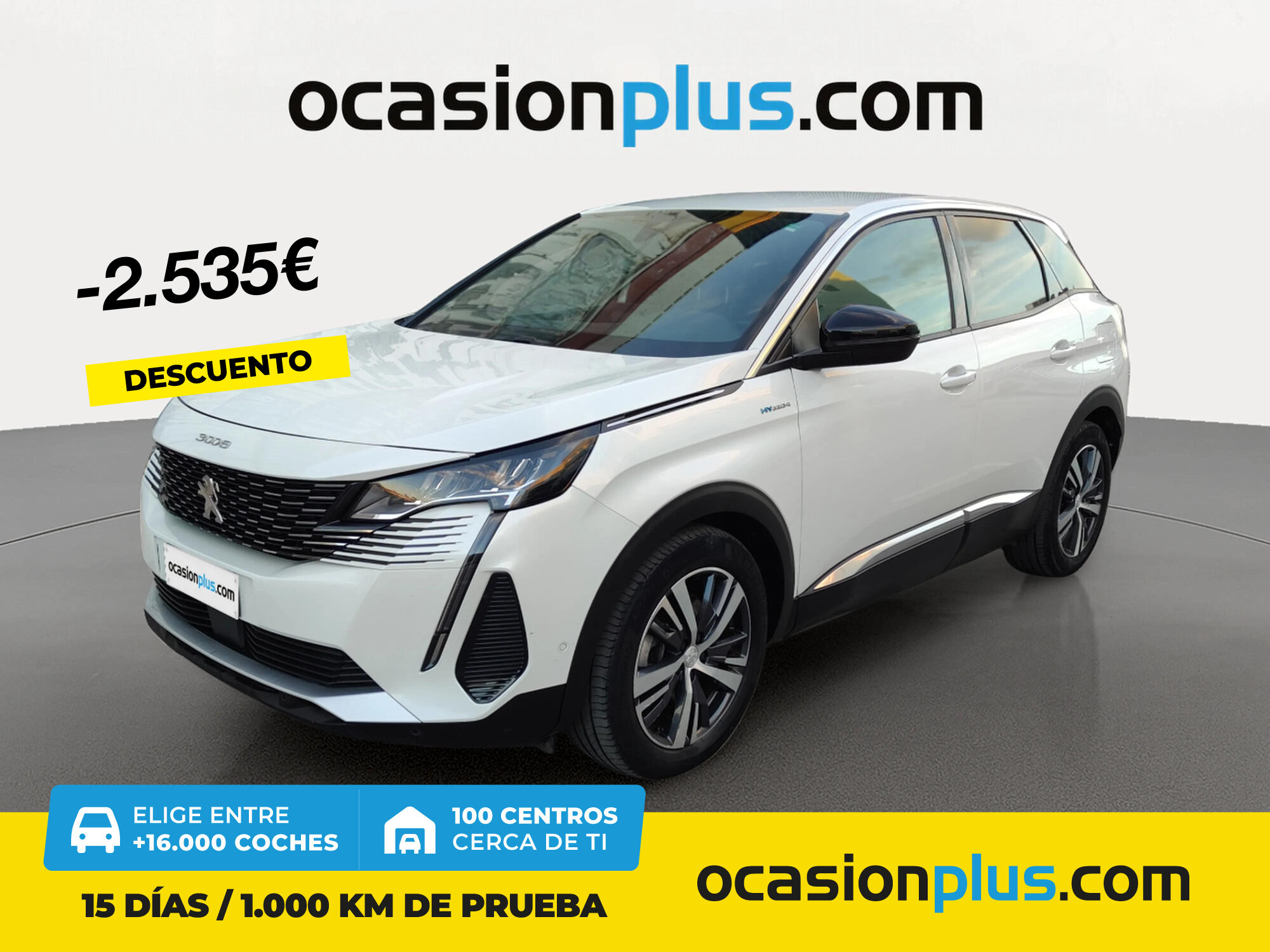 PEUGEOT 3008 (Hybrid 300 Allure Pack e-EAT8 221 kW (300 CV)) en Madrid
