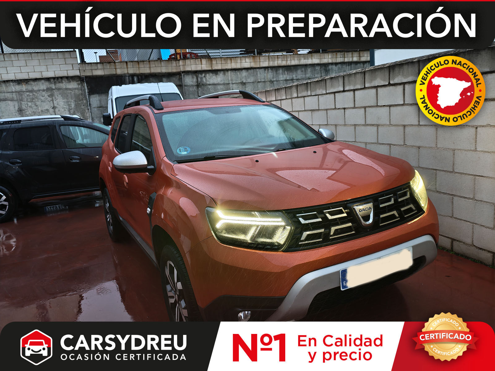 DACIA Duster (Prestige TCE 74kW(100CV) ECO-G 4X2) en Madrid