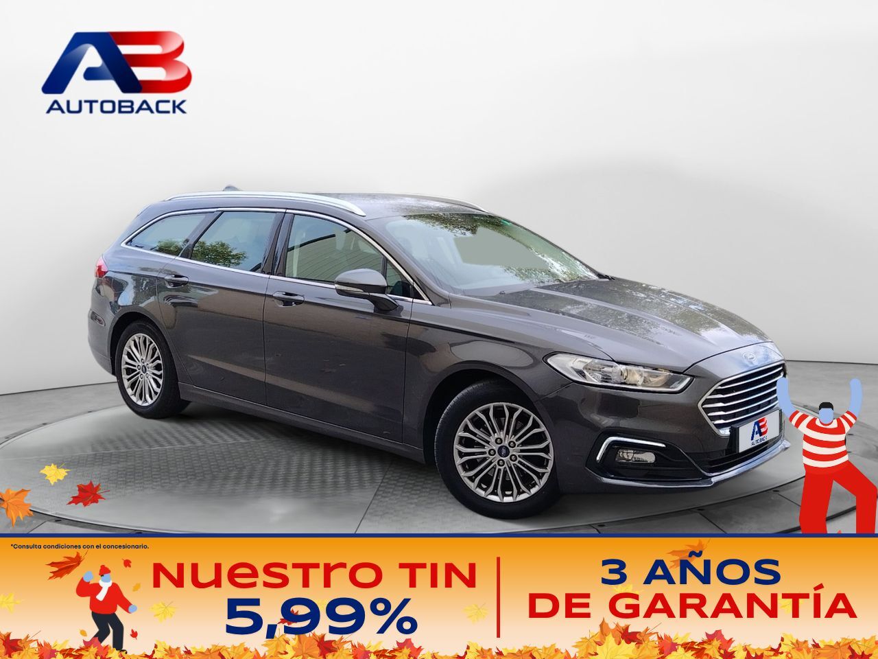FORD Mondeo (2.0 TDCi 110kW Titanium PowShift SB) en Madrid