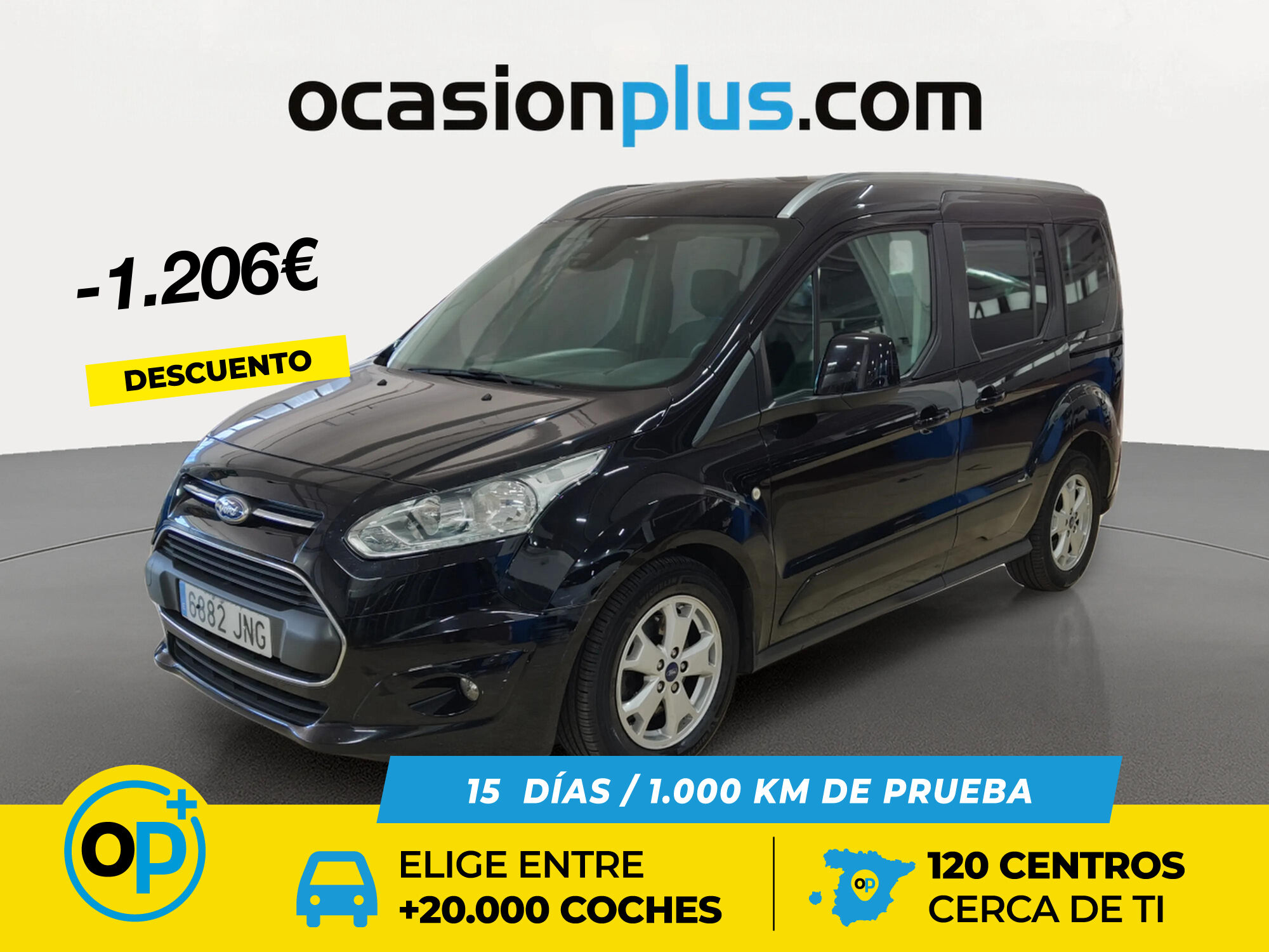 FORD Tourneo Connect (1.5 TDCI Titanium 88 kW (120 CV)) en Madrid