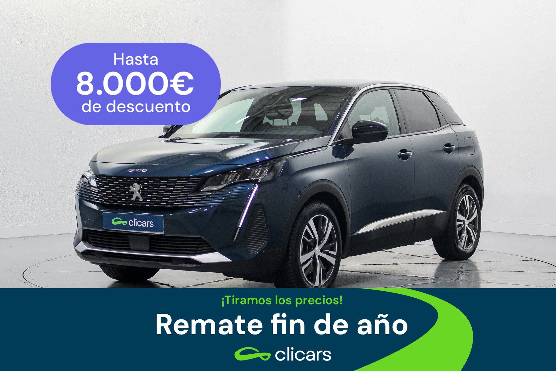 PEUGEOT 3008 (3008 HYB PHEV 180 Allure Pack e-EAT8) en Madrid