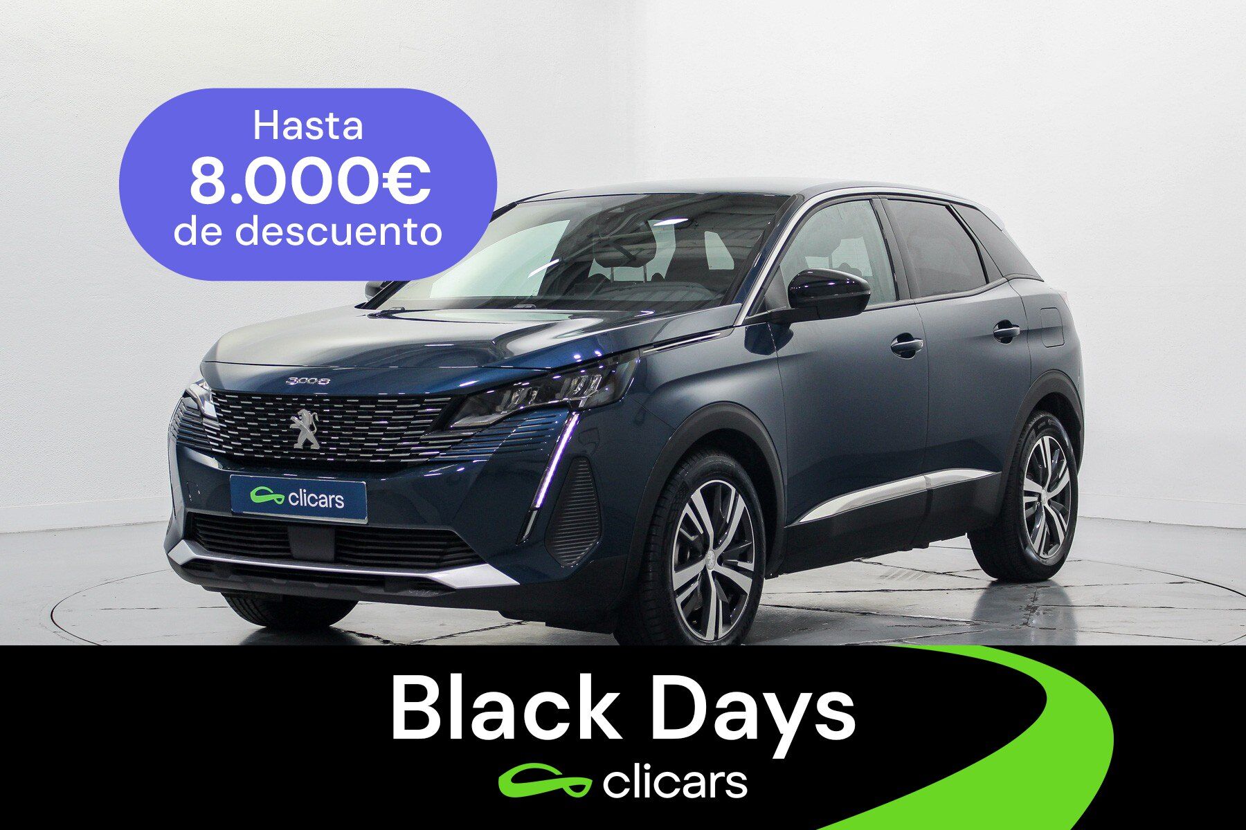 PEUGEOT 3008 (3008 HYB PHEV 180 Allure Pack e-EAT8) en Madrid